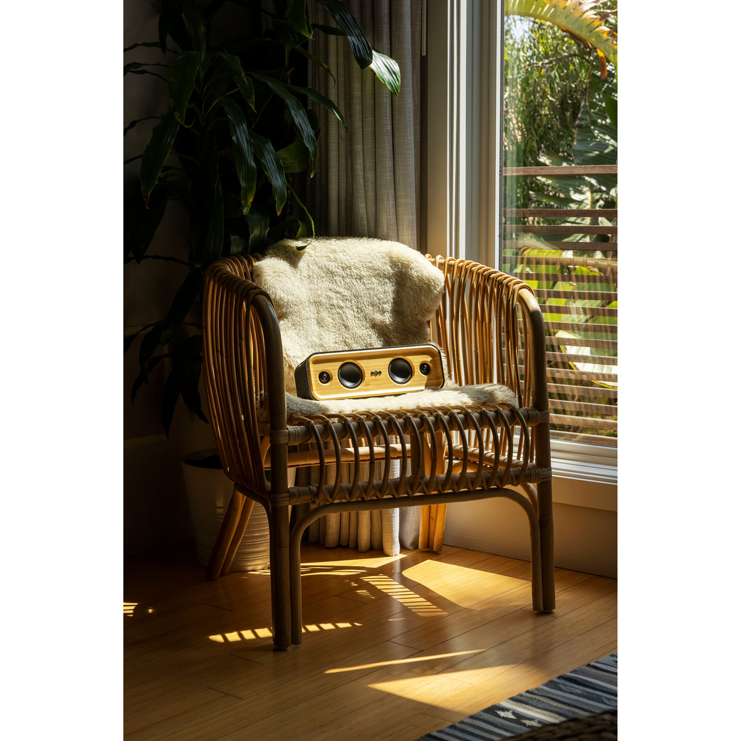 House Of Marley Get Together 2 Waterproof Bluetooth Wireless Speaker - Signature Black