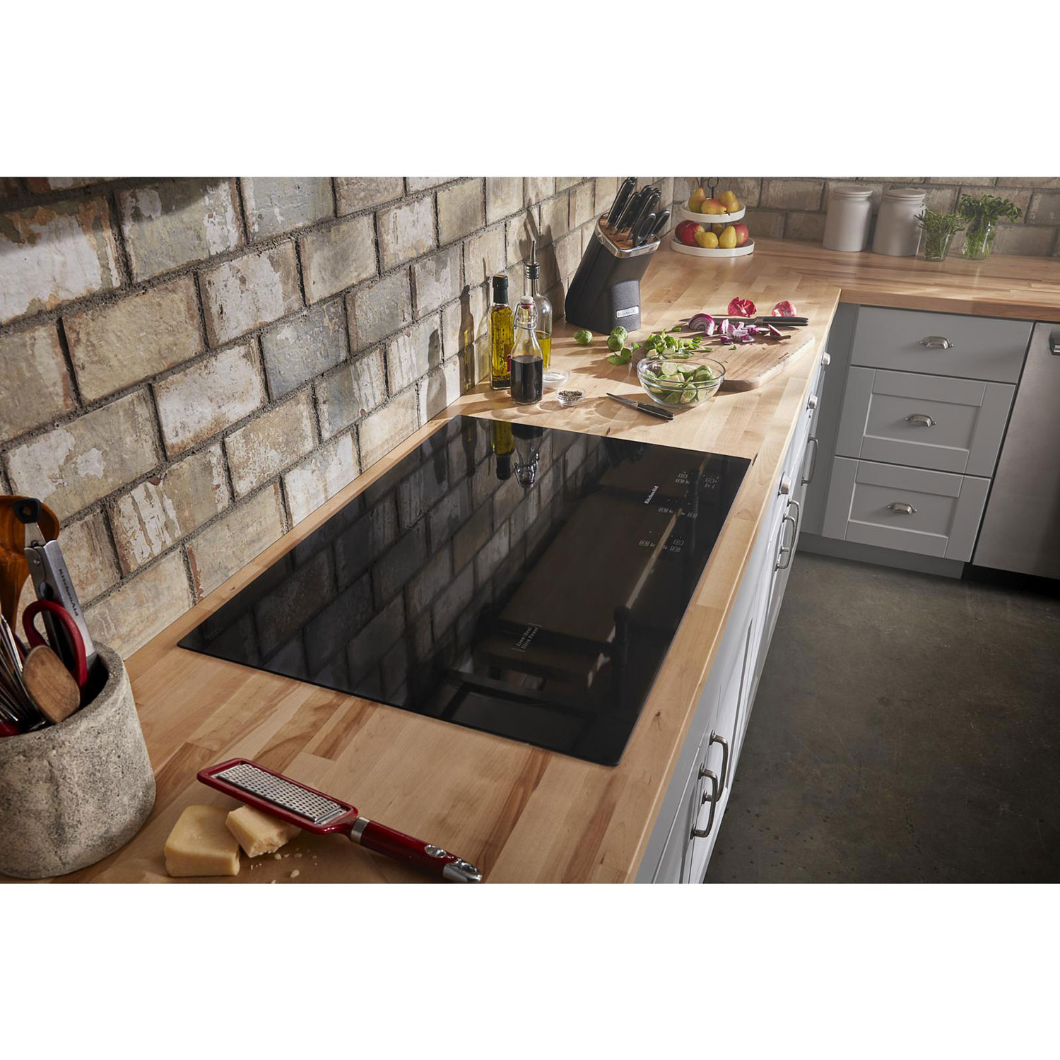 Surface de cuisson électrique de 30 po à 5 éléments de KitchenAid - Noir