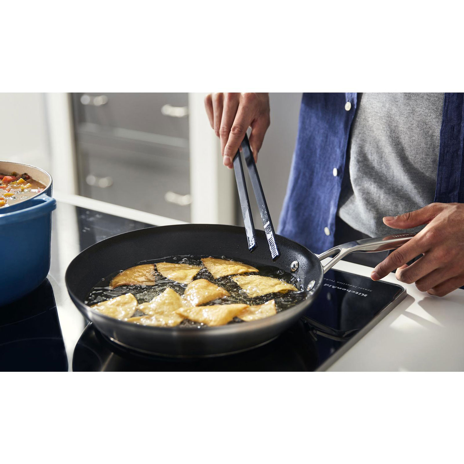 Surface de cuisson à induction 5 éléments 36 po de KitchenAid - Acier inoxydable