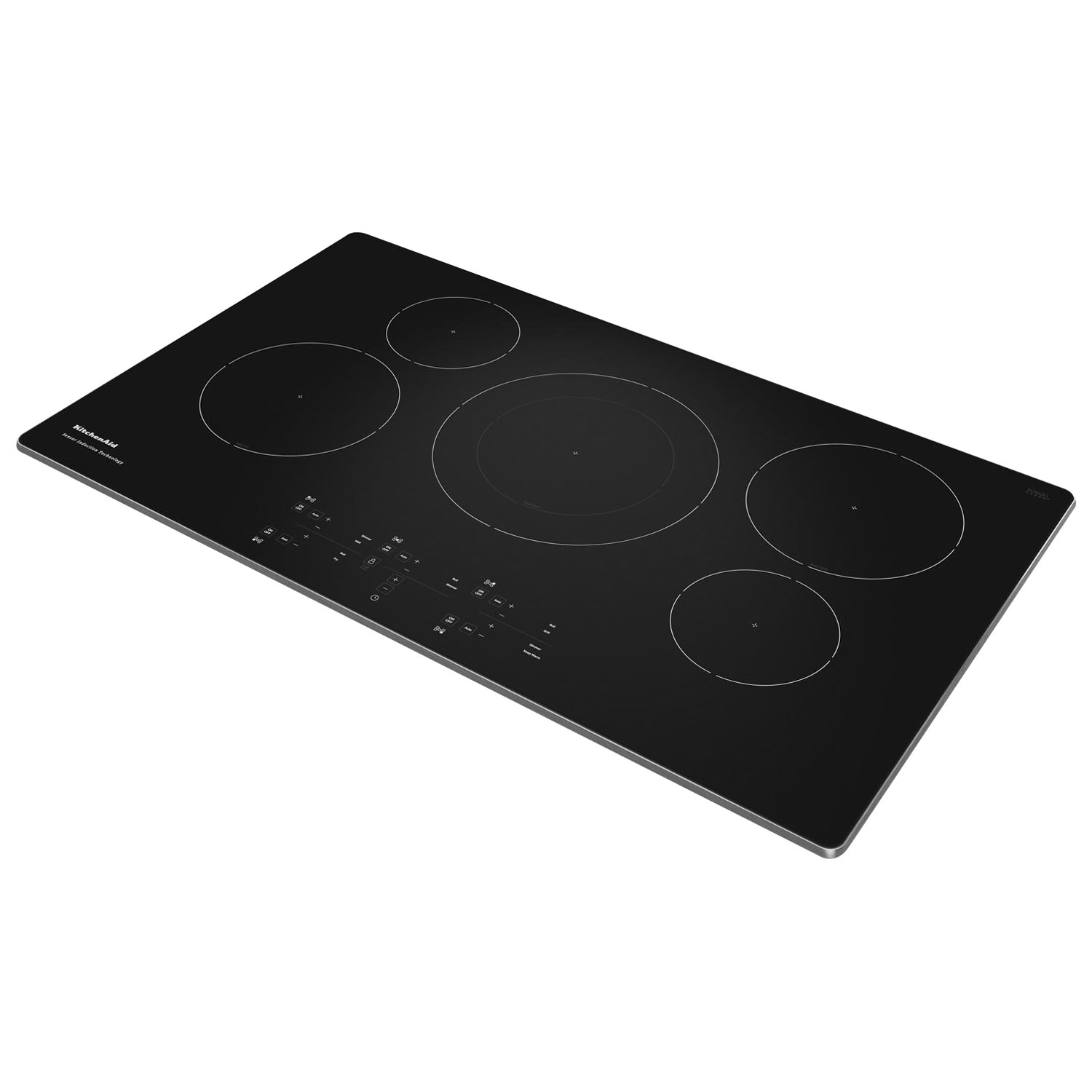 Surface de cuisson à induction 5 éléments 36 po de KitchenAid - Acier inoxydable