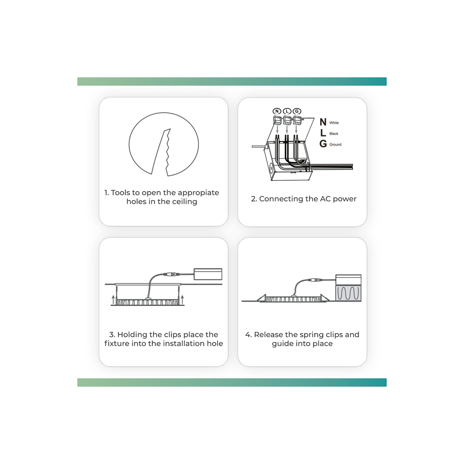 6 In. 2700K Soft White 12W 1050LM Ultra-Thin Integrated LED Light Kit, Flush Mount, Dimmable, Wet Rated