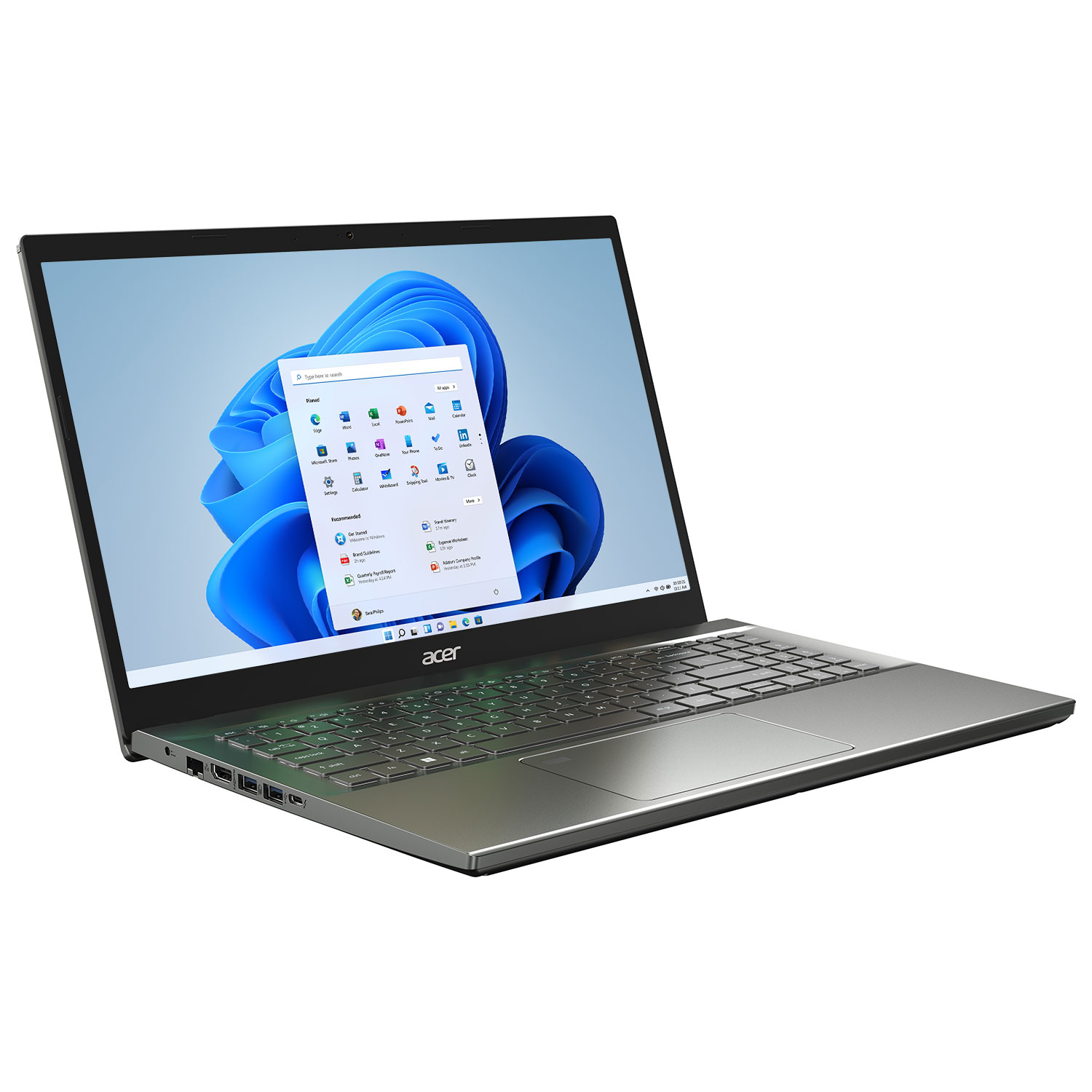 Acer Aspire 5 15.6" Laptop - Iron (Intel Core i5-1235U/512GB SSD/12GB RAM/Windows 11)
