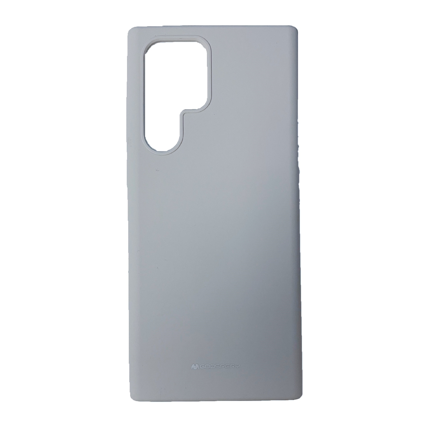 TopSave Goospery Liquid Silicone Rubber Bumper Case with Soft Microfiber For Samsung Galaxy S22 Ultra 6.8", Stone