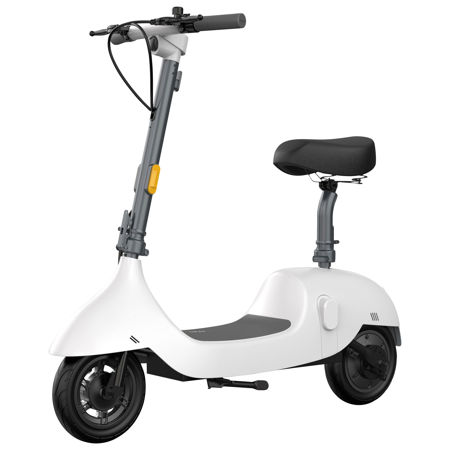 OKAI Beetle EA10A Seated Adult Electric Scooter (350 W Motor /40 km Range/ 25 km/h Top Speed) - White - Only at Best Buy
