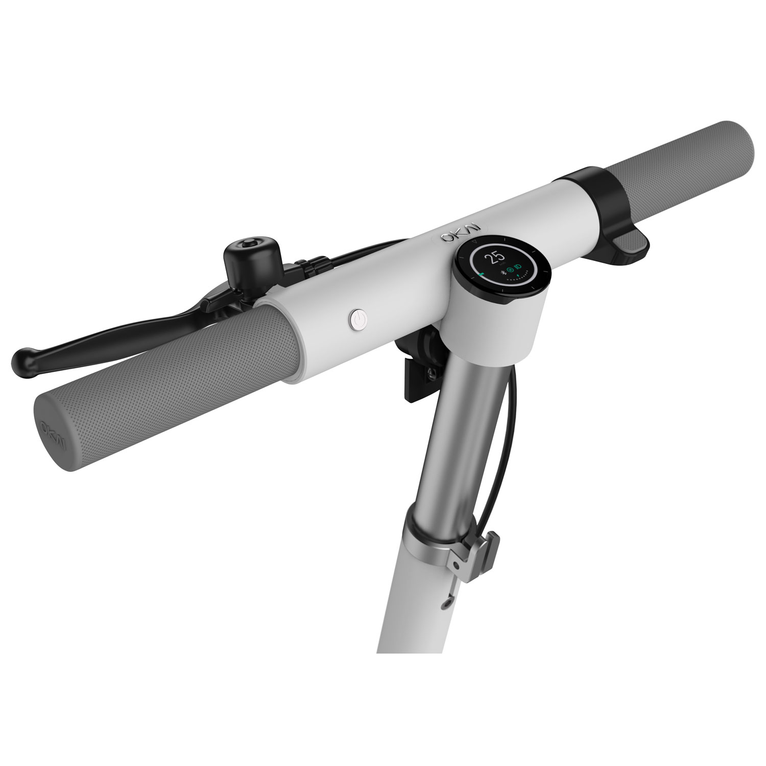 Trottinette électrique pour adulte Neon ES20 d'OKAI - Blanc