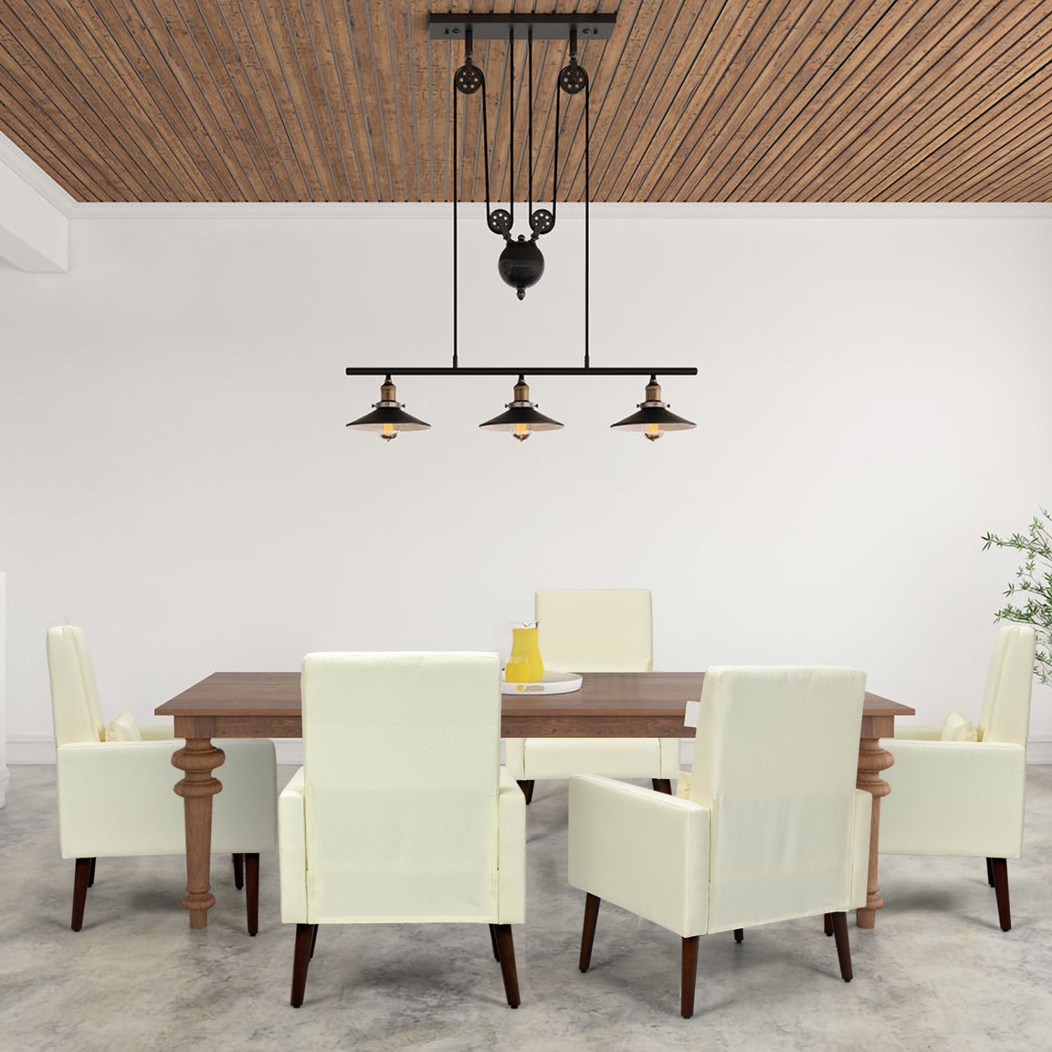 TopBuy – Chaise berçante 2-en-1 rembourrée avec pattes en bois et coussin de canapé-lit, gris pâle/beige/gris foncé