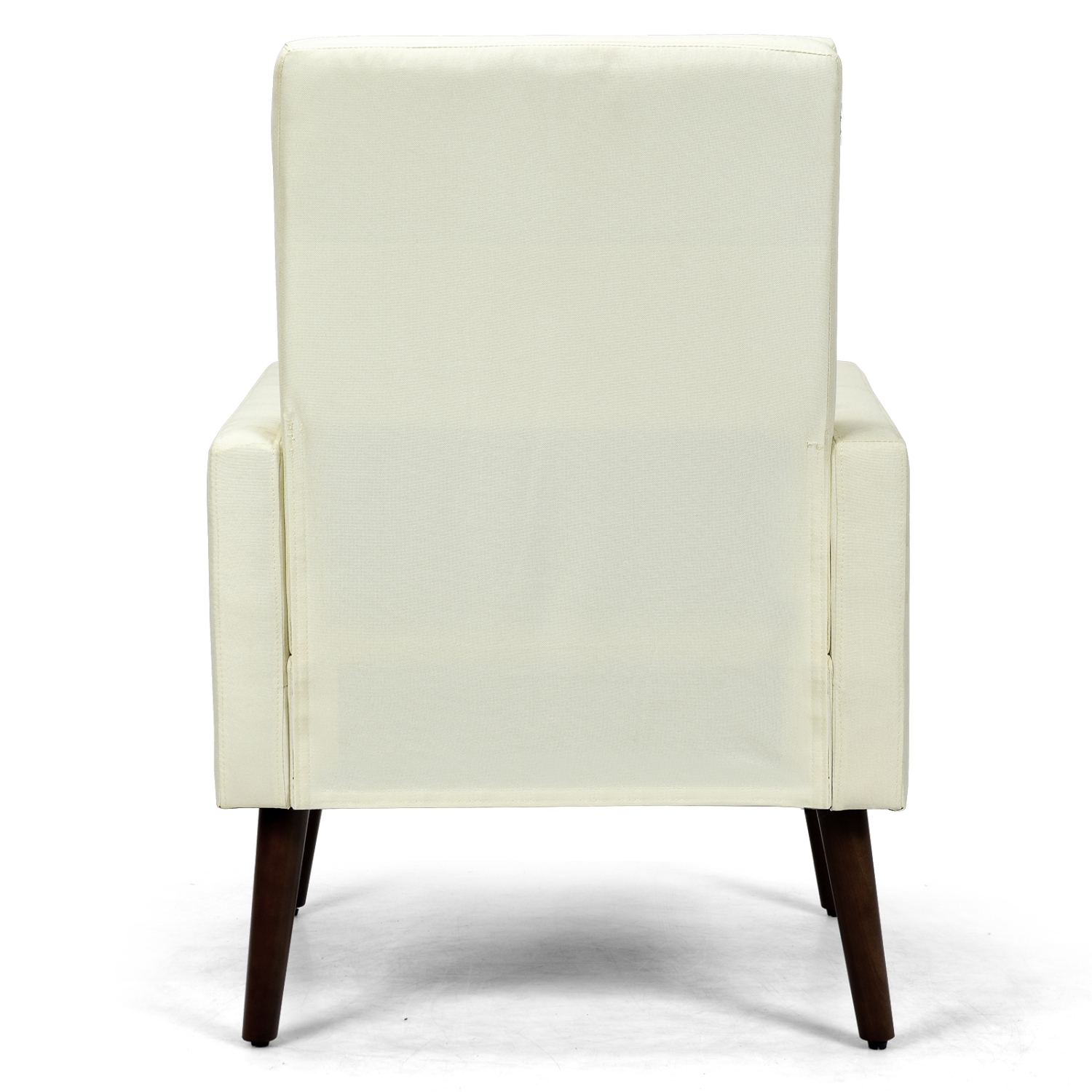 TopBuy – Chaise berçante 2-en-1 rembourrée avec pattes en bois et coussin de canapé-lit, gris pâle/beige/gris foncé