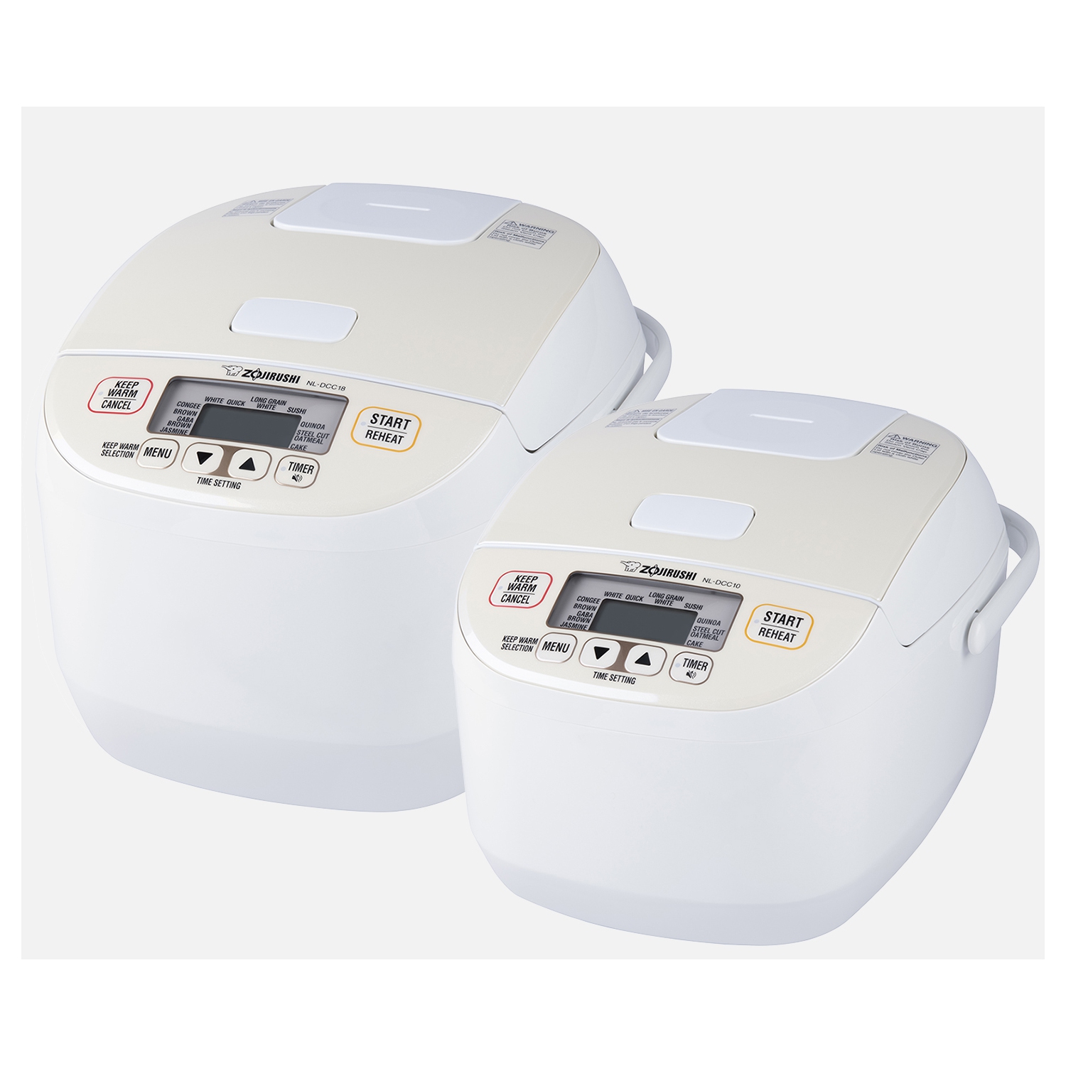 ZOJIRUSHI ZO-NL-DCC18(CP) - Micom 10 Cups Rice Cooker & Warmer (Pearl Beige)