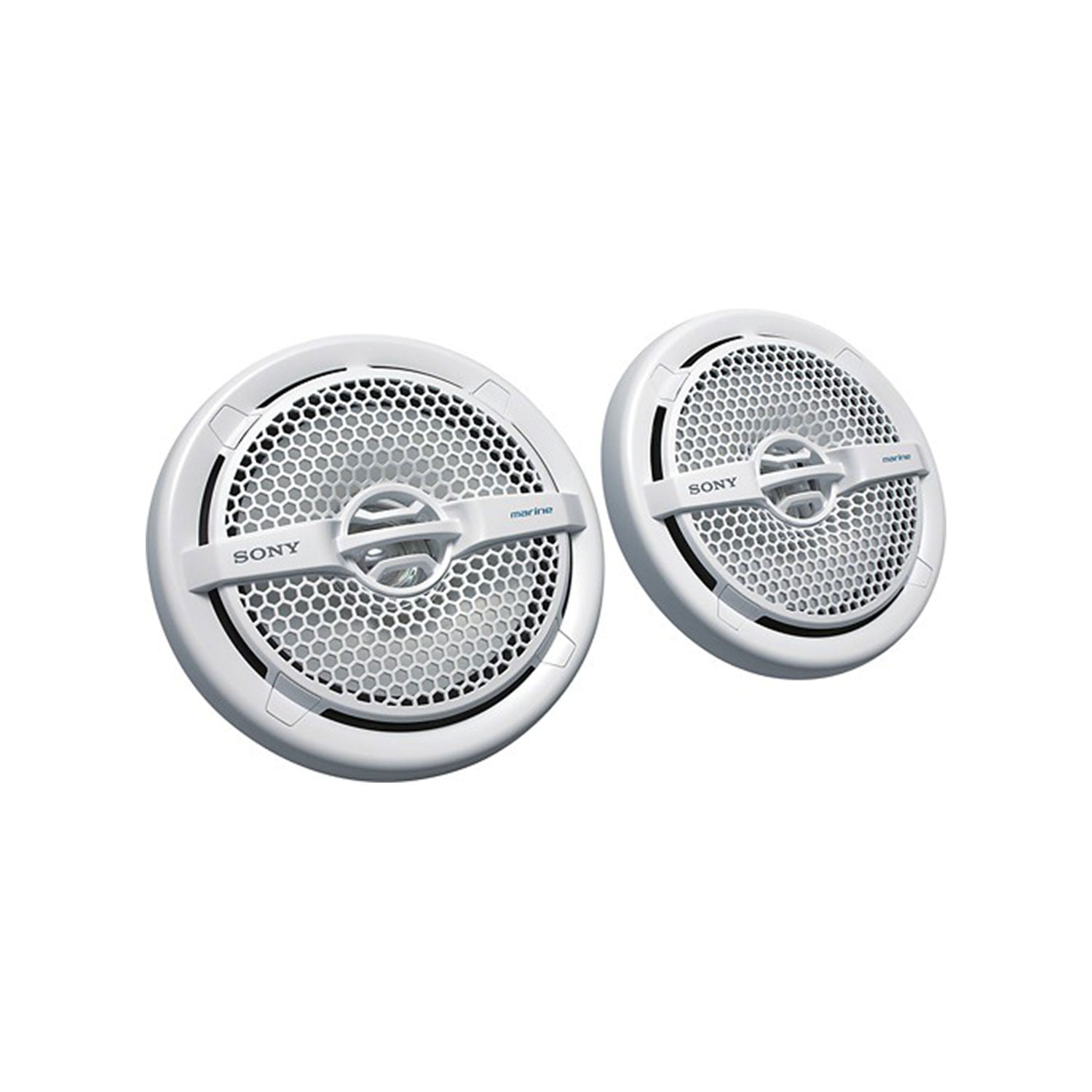 Sony XS-MP1611 6.5″ Dual Cone Marine Speakers – White – Pair