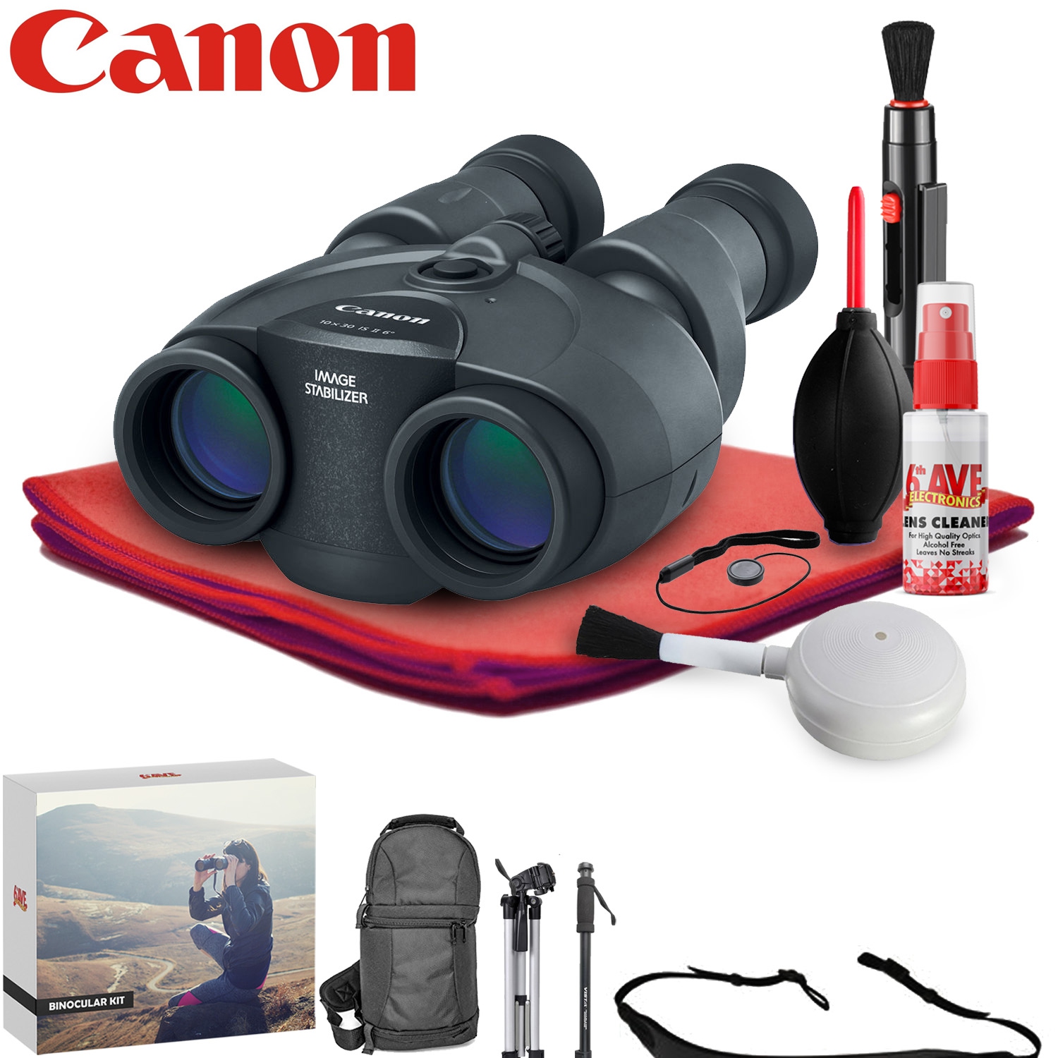 Canon 10x30 IS II Image Stabilized Binocular - Exclusive Outdoors