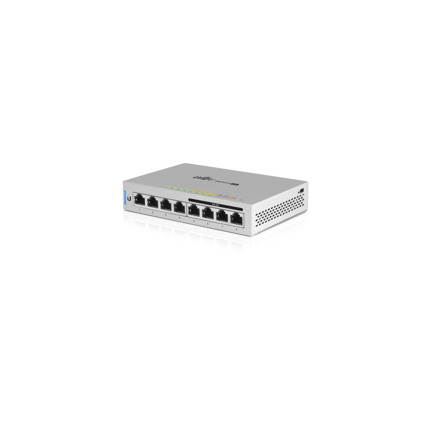 Ubiquiti Unifi Us-8-60w Ethernet Switch - 8 Ports - Manageable - Gigabit Ethernet - 10/100/1000base-t - Ac Adapter - Twisted Pair - Desktop - 1 Year Limited Warranty