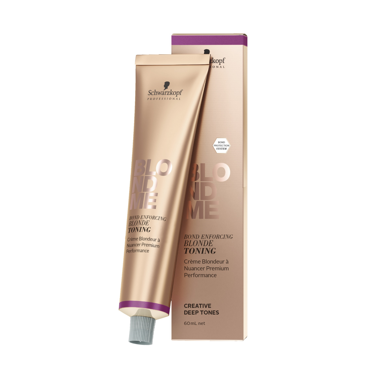 Schwarzkopf BlondMe Deep Toning, Nougat - 60mL