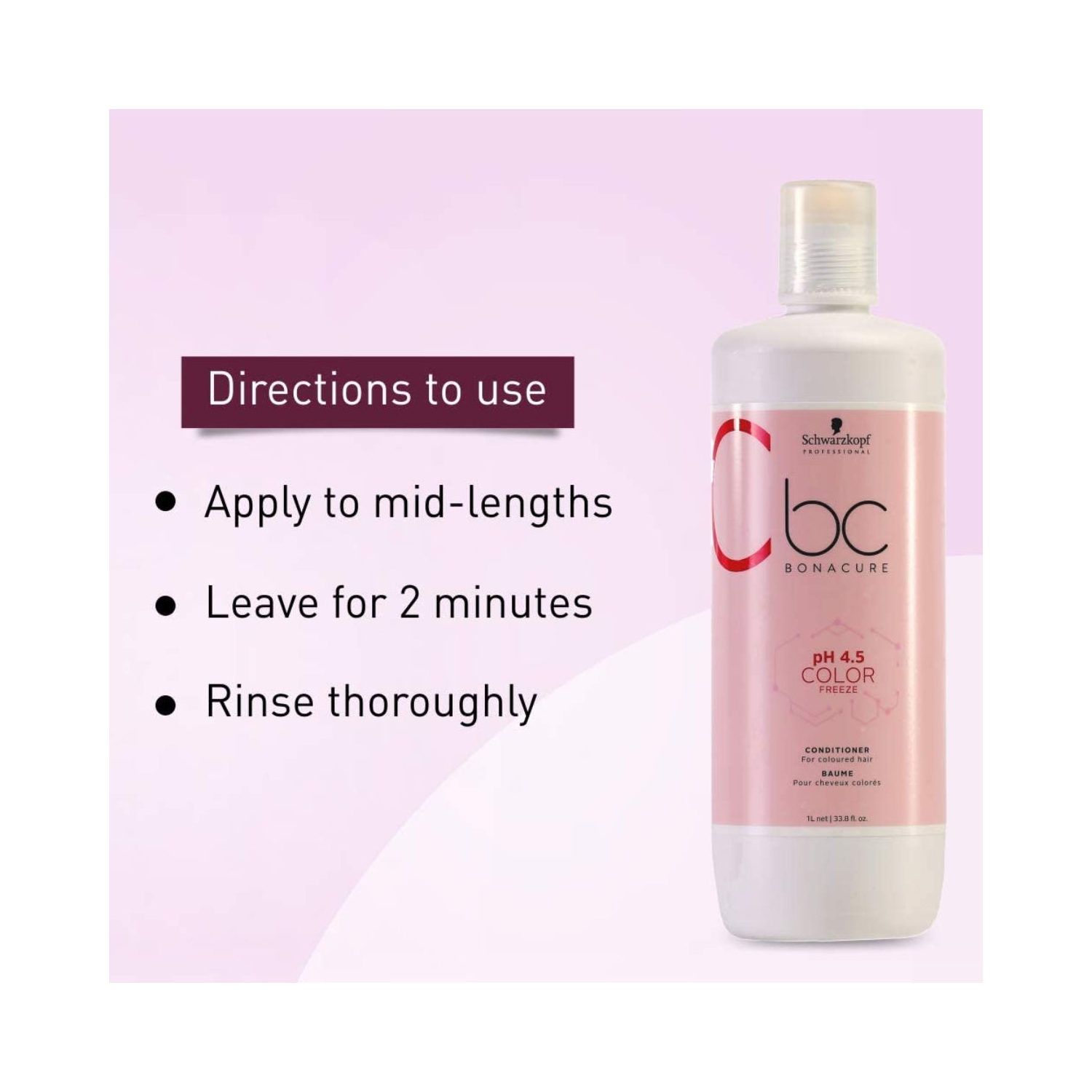 Schwarzkopf BlondMe Cool Blondes Neutralizing Shampoo, 1L