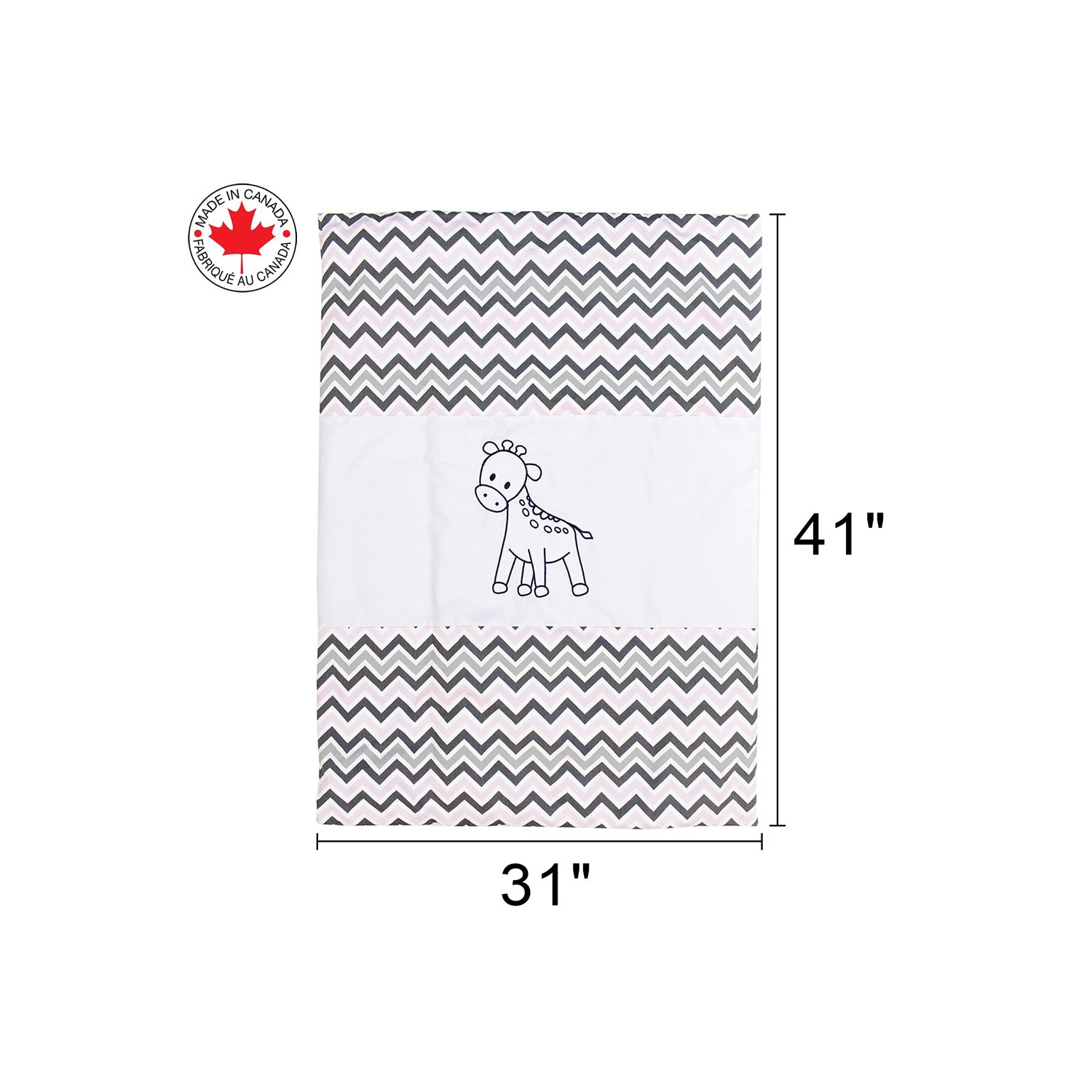 Ensemble de literie pour berceau de bébé Bebelelo pour garçons et filles - Ensemble de literie pour bébé 7 pièces