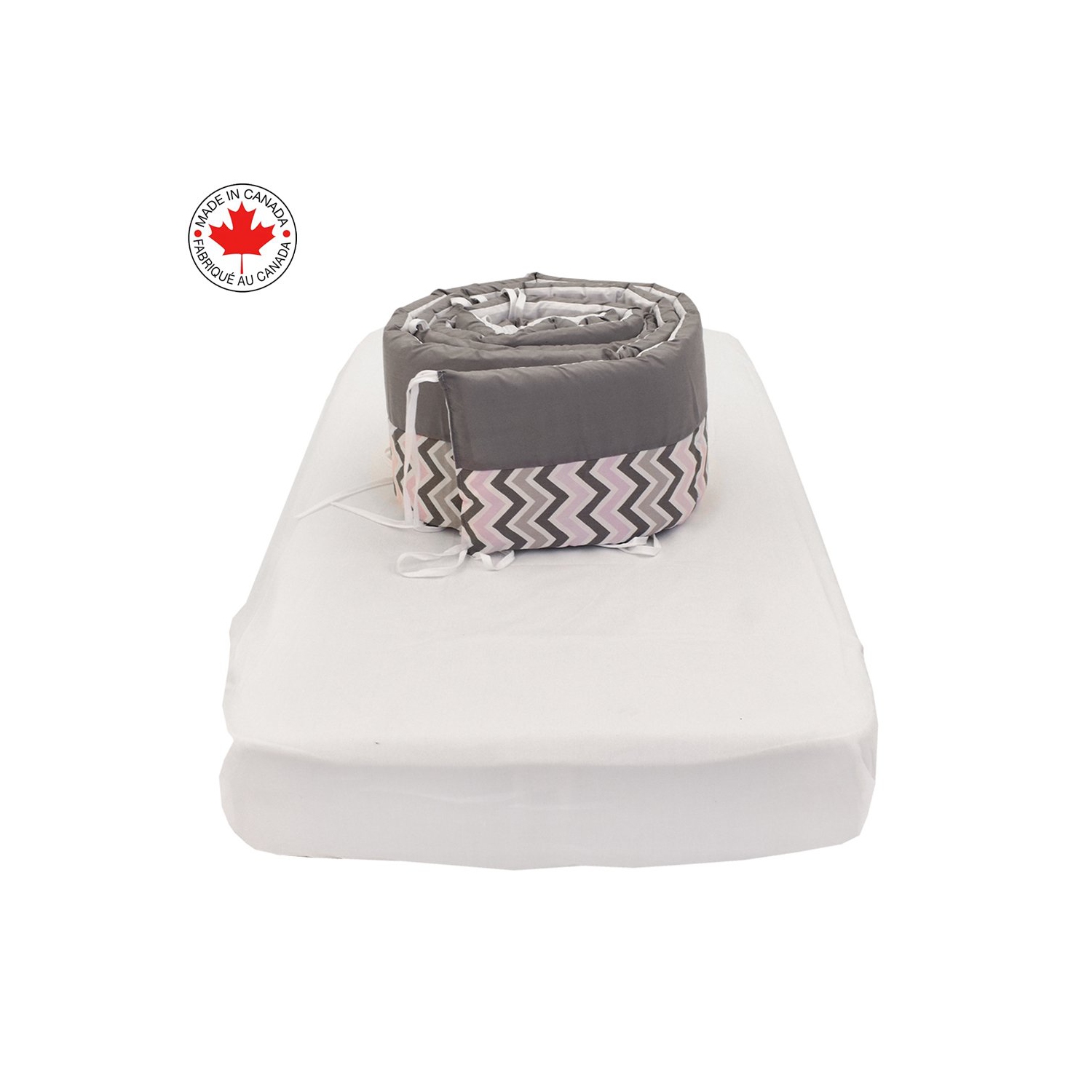 Ensemble de literie pour berceau de bébé Bebelelo pour garçons et filles - Ensemble de literie pour bébé 7 pièces