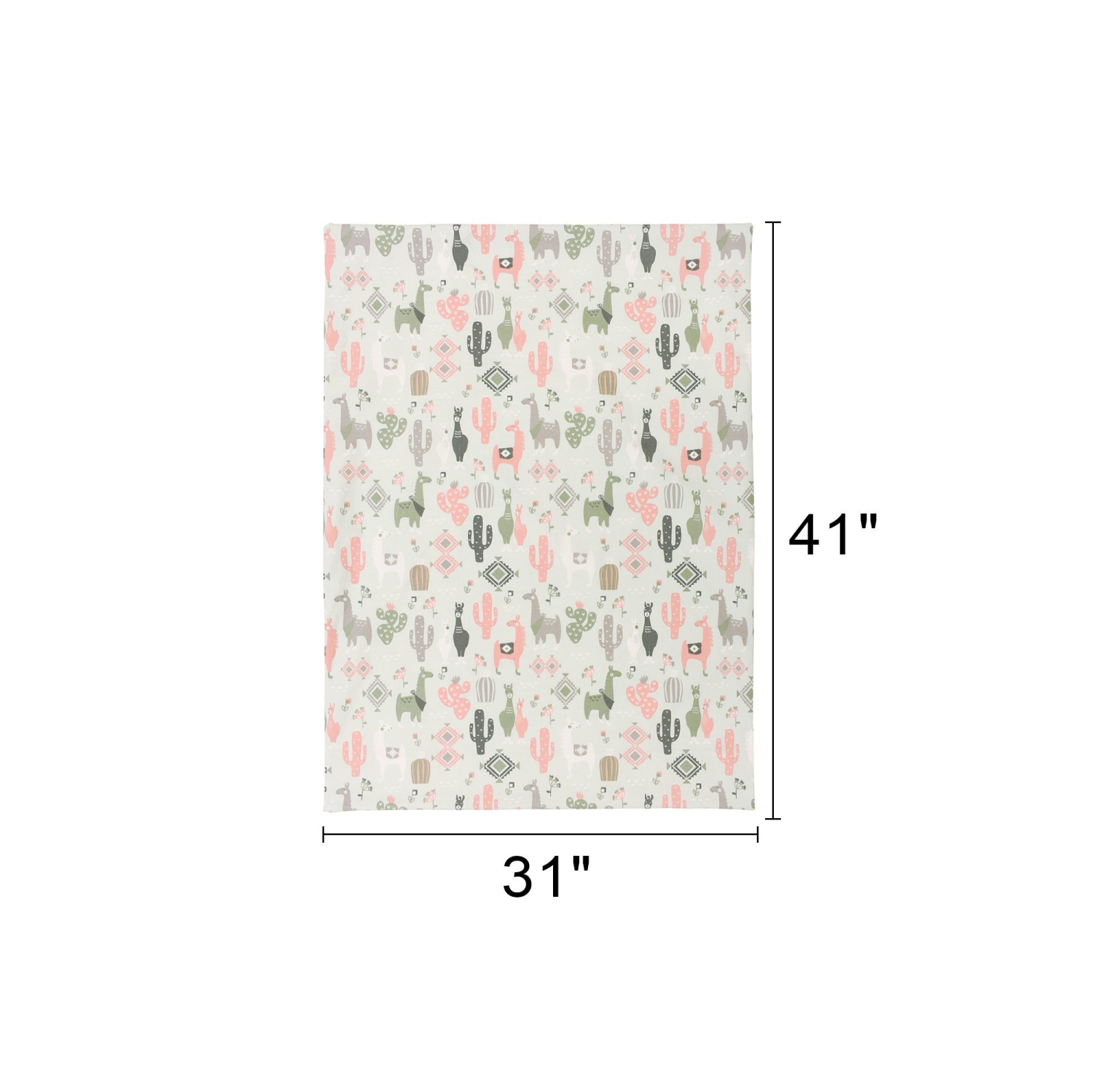 Bebelelo 4 Pieces Nursery Crib Bedding Set Including Skirt, Mattress Cover, Comforter, and Quilt for Kids, Baby Boys and Girls