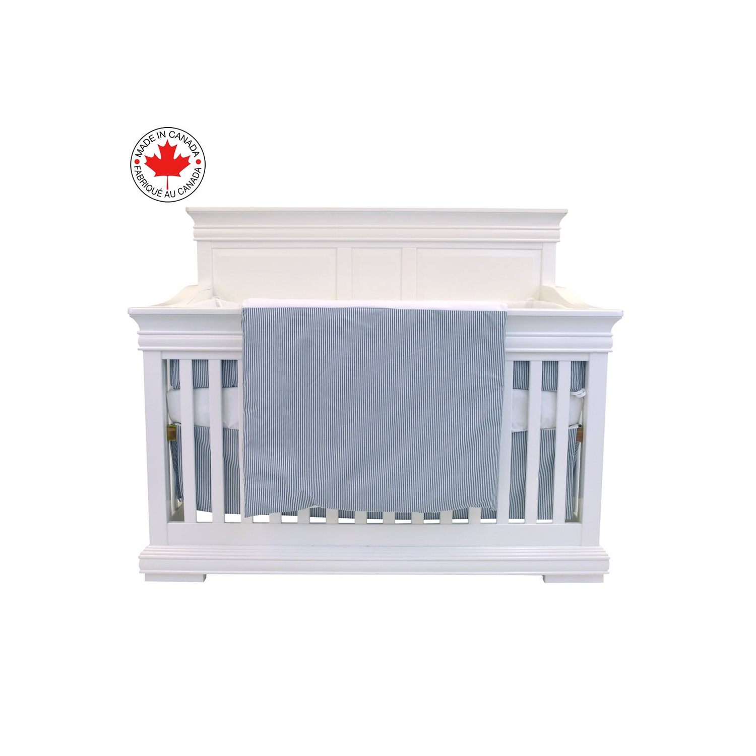 Ensemble de literie pour berceau de bébé Bebelelo pour garçons et filles - Ensemble de literie pour bébé 5 pièces