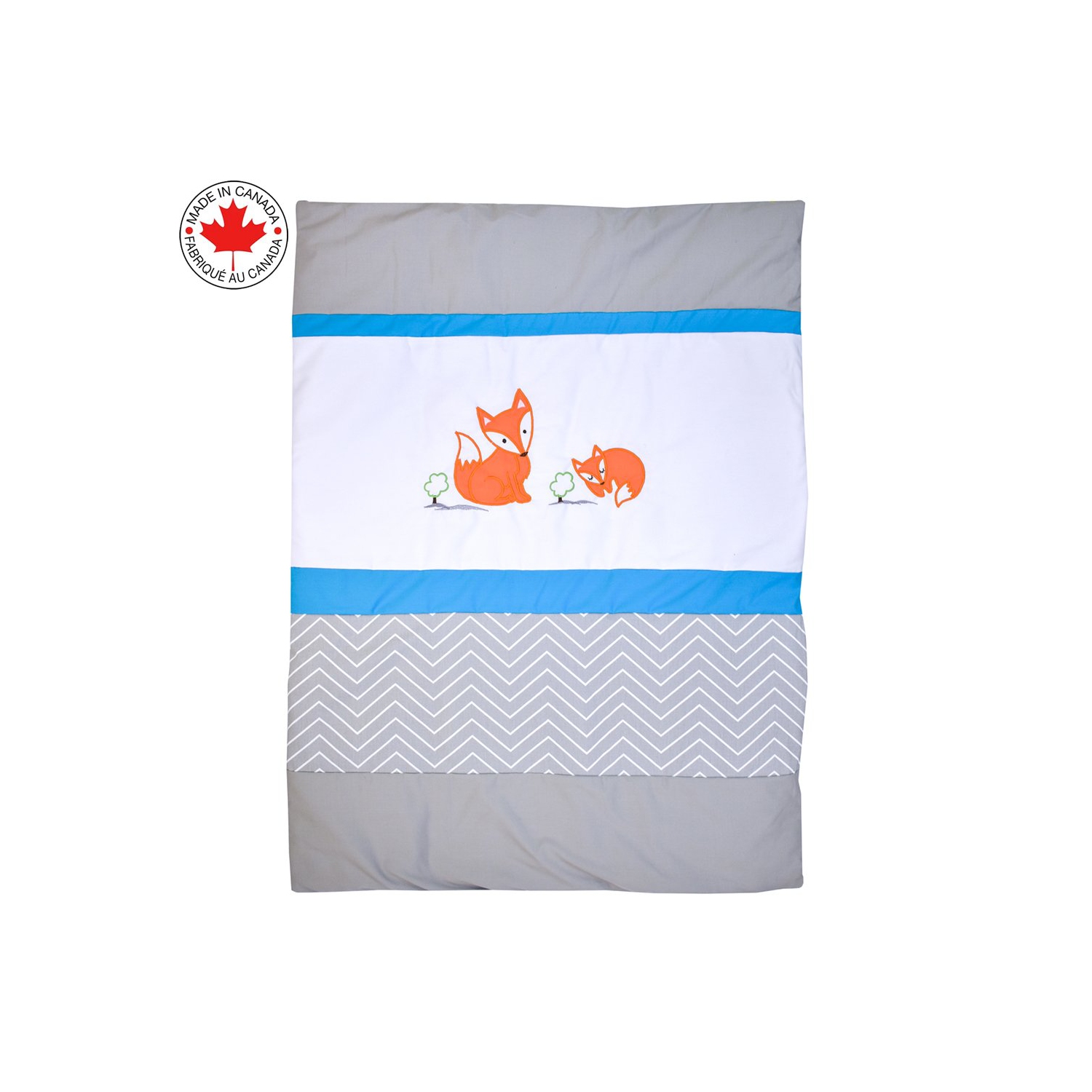 Bebelelo 7 Pieces Baby Bedding Set - Nursery Crib Set Including Skirt, Comforter, Mattress Cover, Pillow, and More for Kids, Boys, Girls