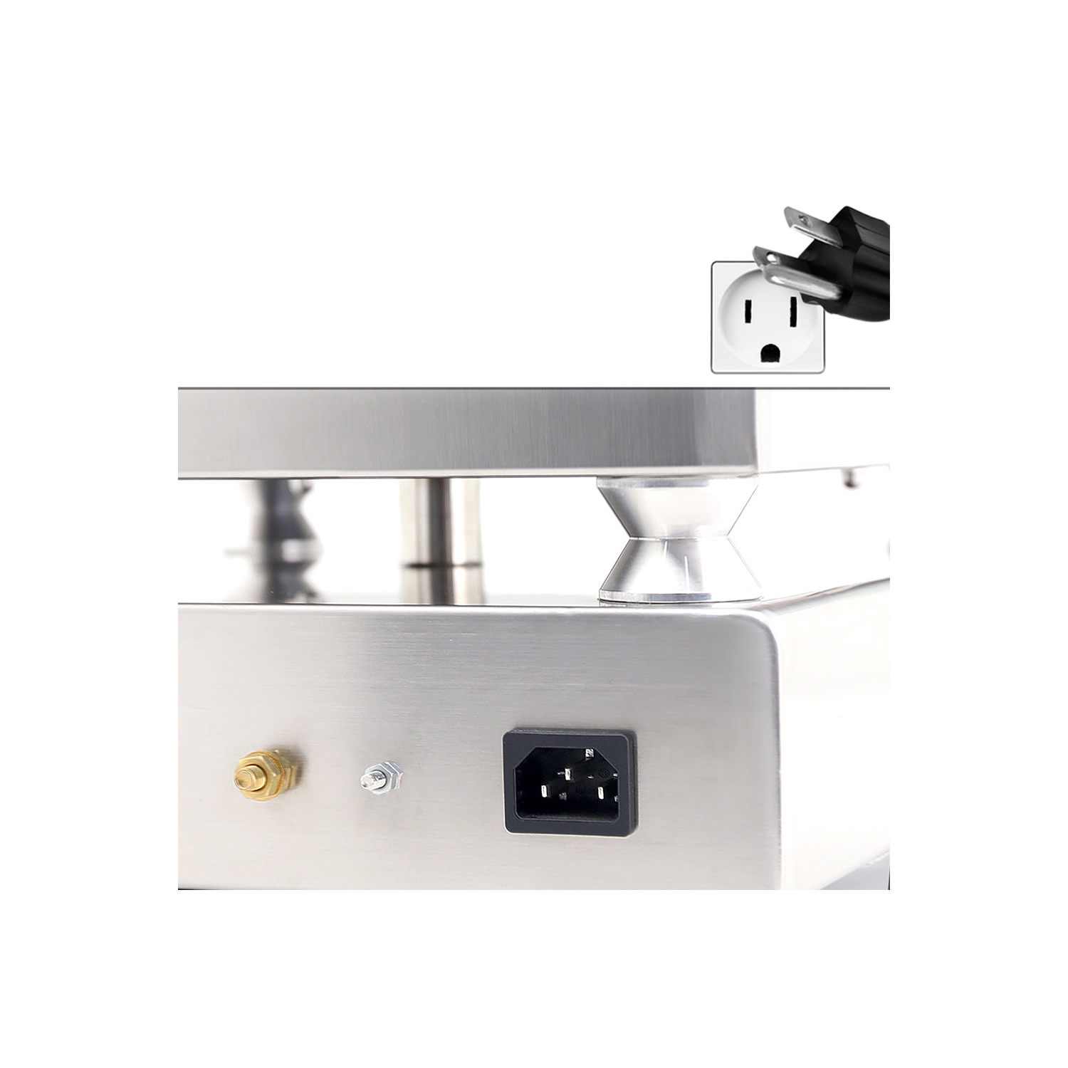 AP-415 Flat Top Griddle | Compact Teppanyaki Grill for Commercial and Home Use | 110V