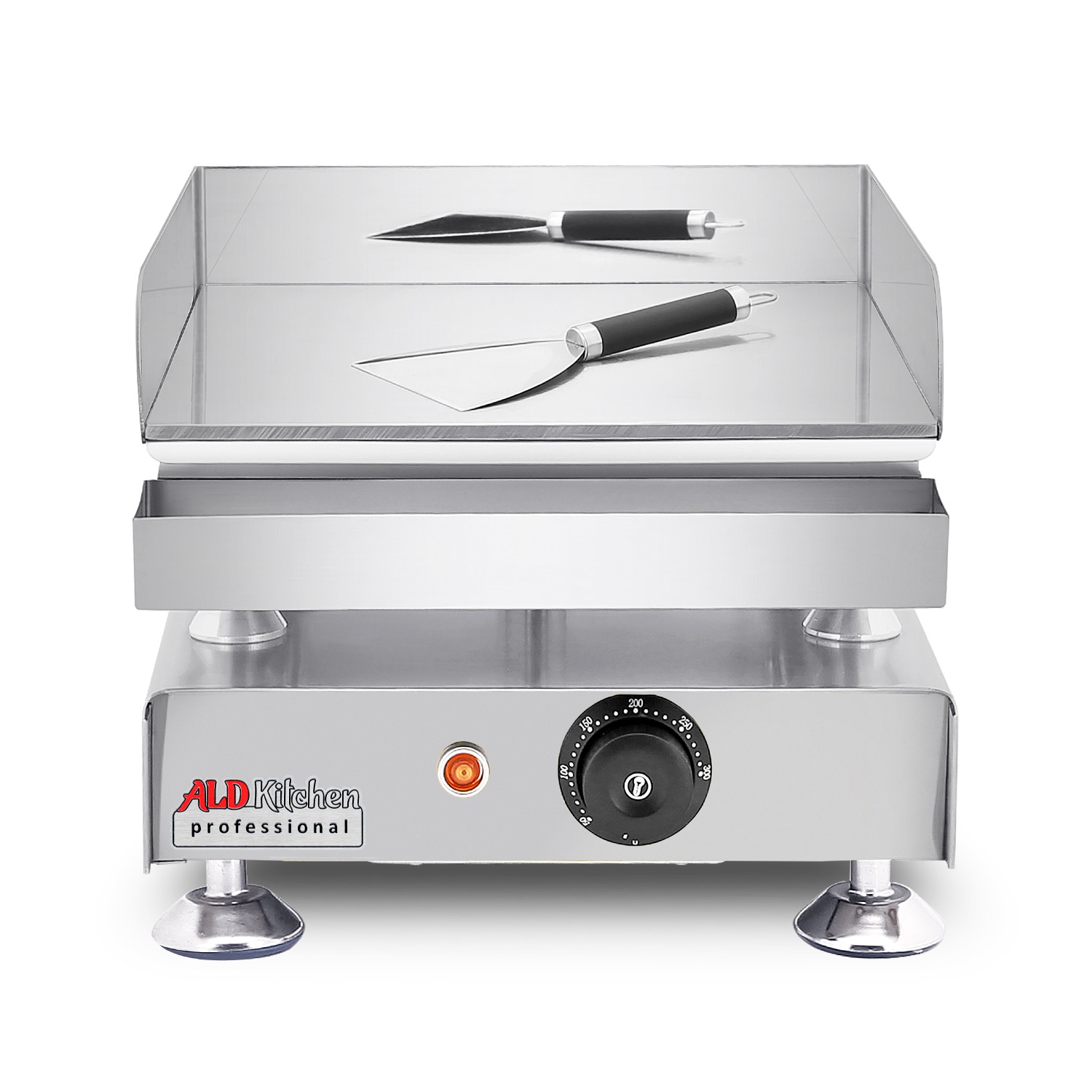 AP-415 Flat Top Griddle | Compact Teppanyaki Grill for Commercial and Home Use | 110V