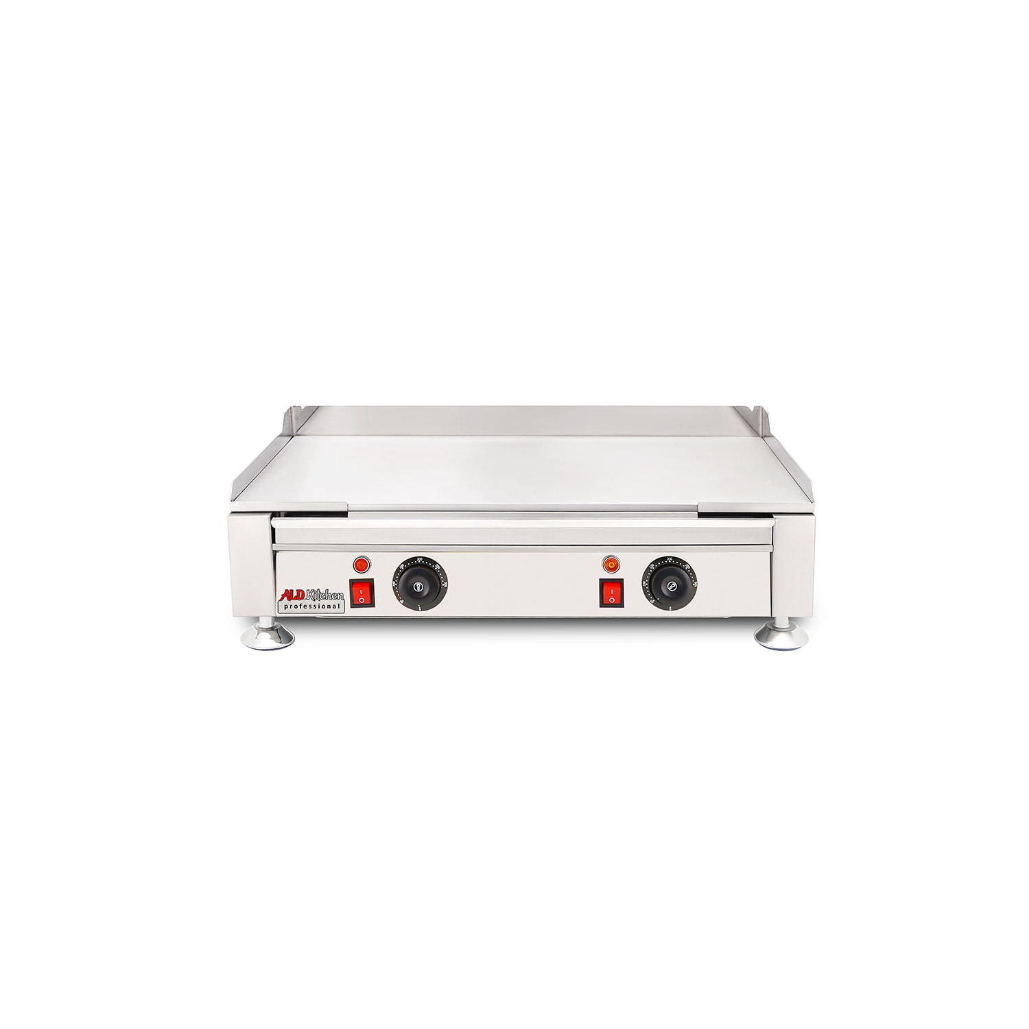 AP-414 Flat Top Griddle | Teppanyaki Grill with Dual Thermostat | 110V