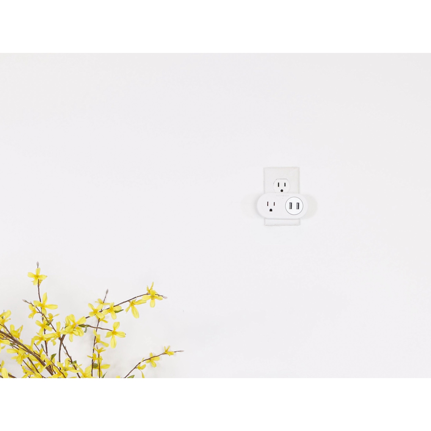 INSTACHEW,&nbsp;Pureconnect+ Smart Plug with USB, App Enabled, Google Assistant and Alexa Compatible, Smart Converter, Smart Adapter, Smart USB