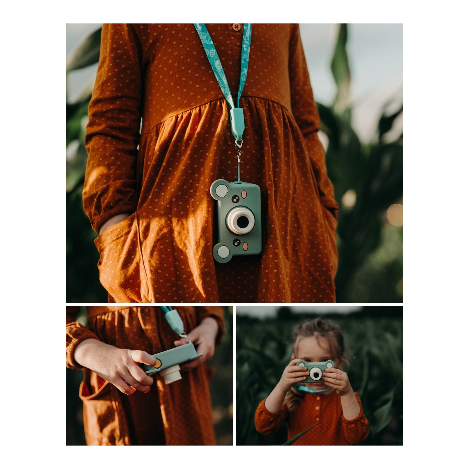 Kidamento Kids Digital Camera & Camcorder - Model C - Mikayo the Bear