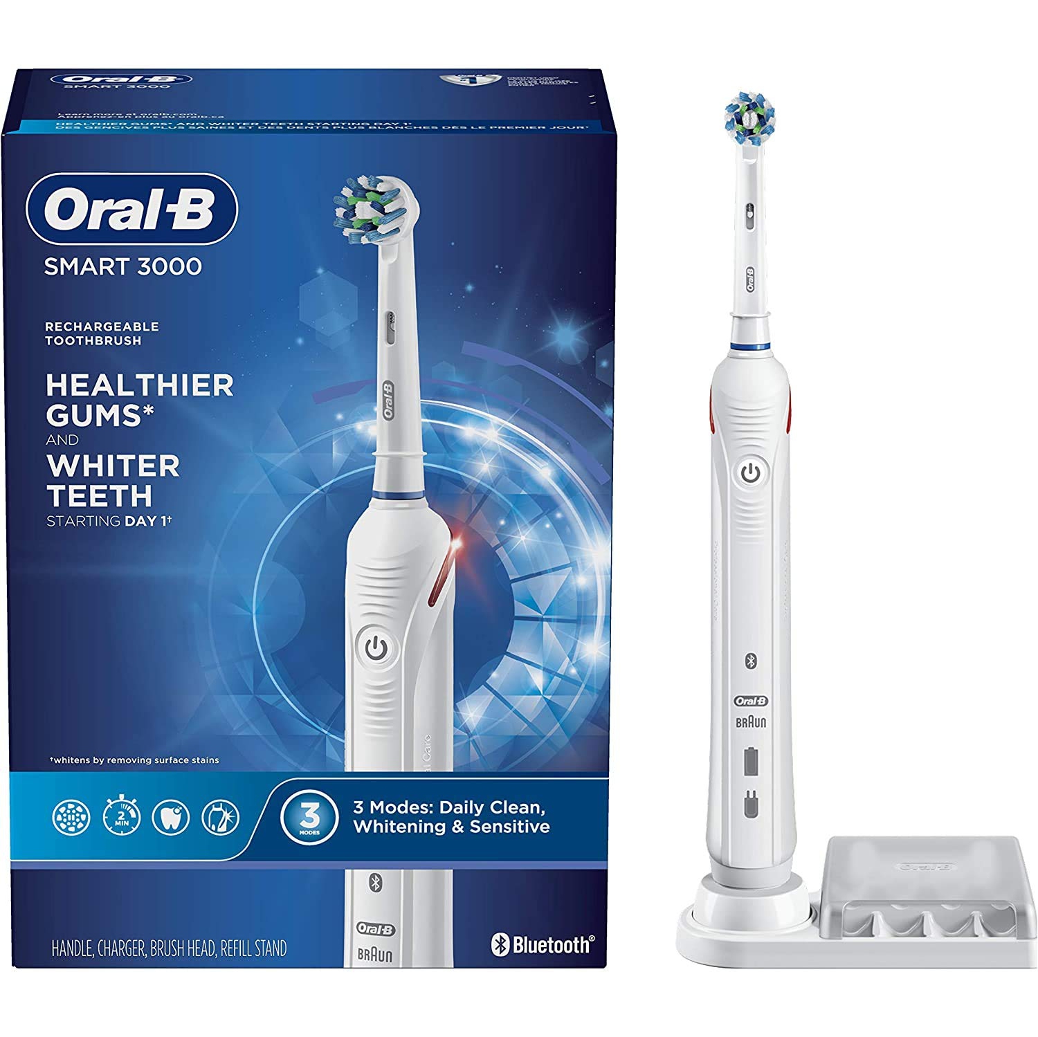 Oral-B Pro 3000 3D White Electric Toothbrush - Open Box