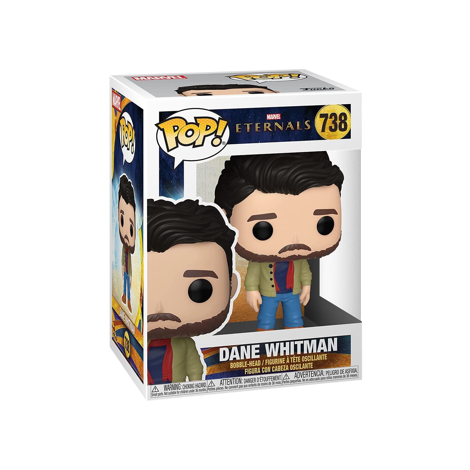 Pop Marvel Eternals 3.75 Inch Action Figure - Dane Whitman #738