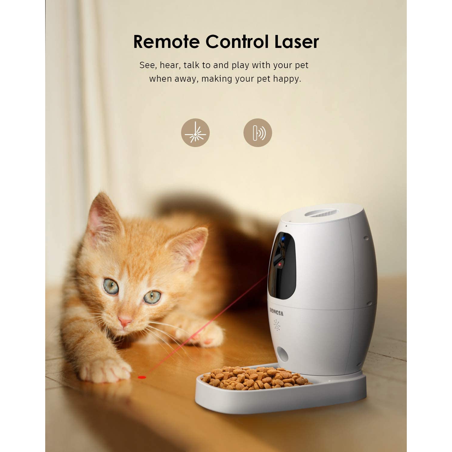 hongsa automatic pet feeder