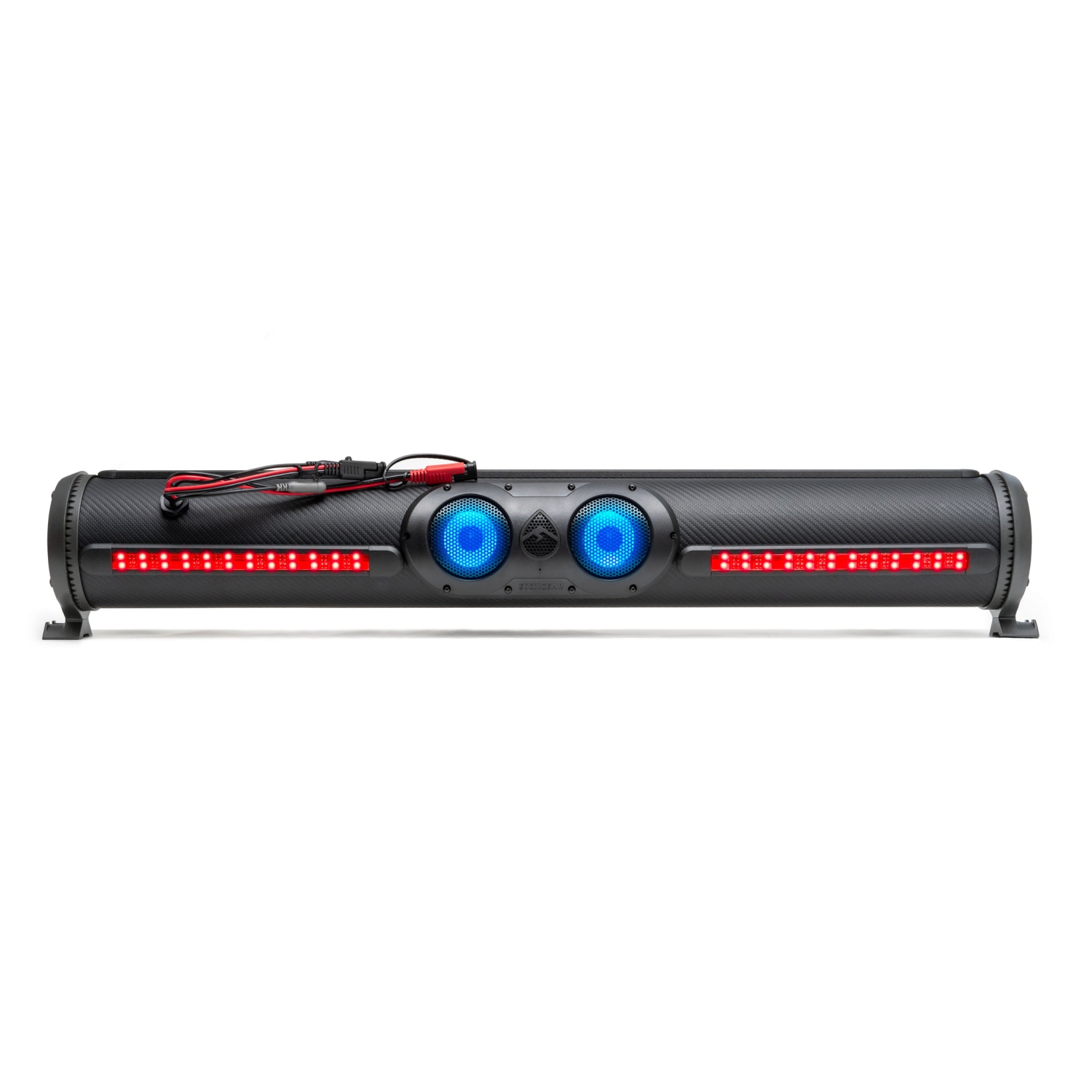 ECOXGEAR SoundExtreme SEDS32 Double-Sided Amplified Powersports 11 Speaker Bluetooth Soundbar Waterproof Sandproof with LED Lighting 500 Watts of