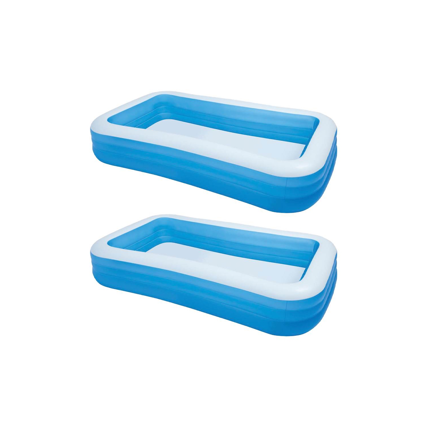 Piscine gonflable rectangulaire Intex Swim Center, 72 x 120 po, paq. 2