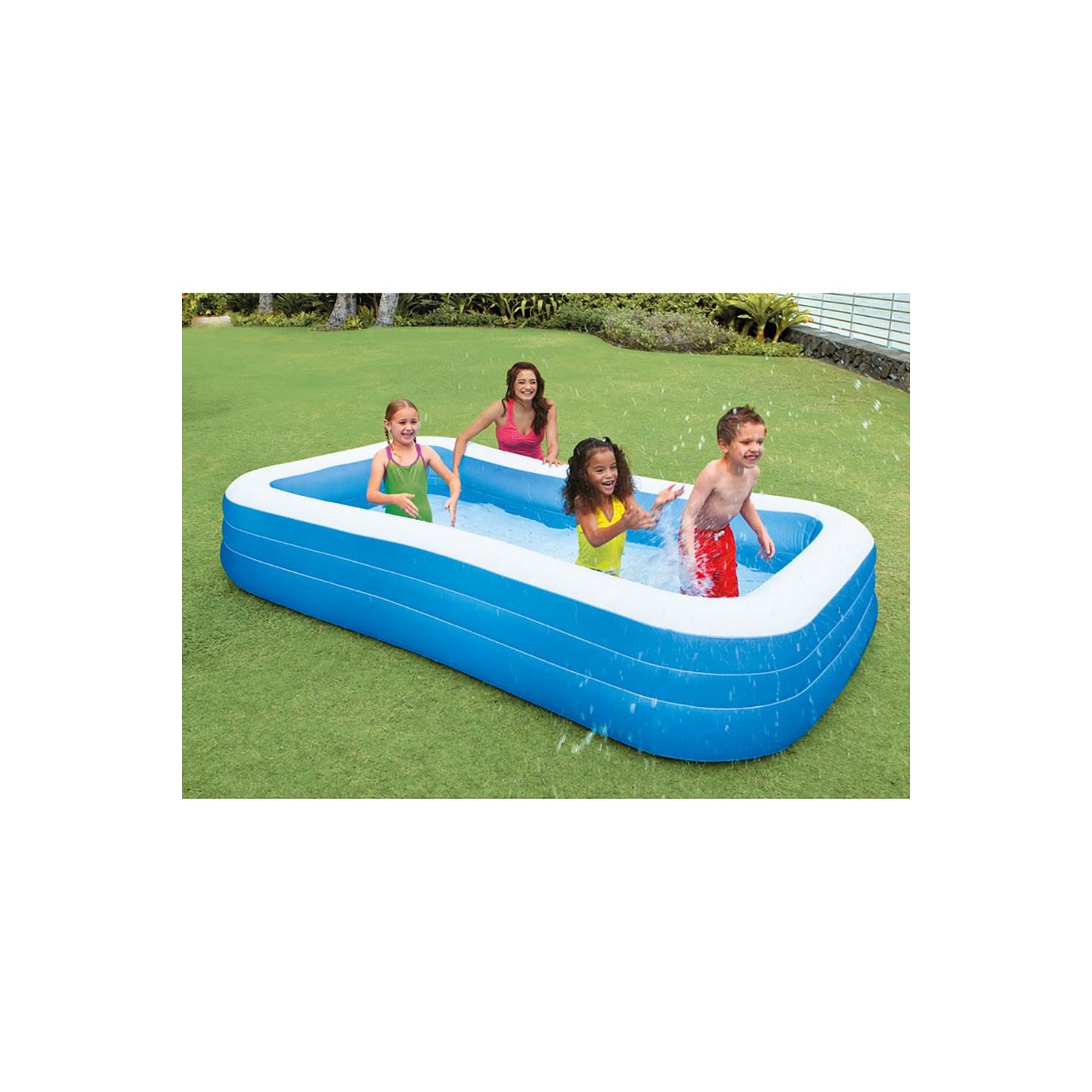 Piscine gonflable rectangulaire Intex Swim Center, 72 x 120 po, paq. 2
