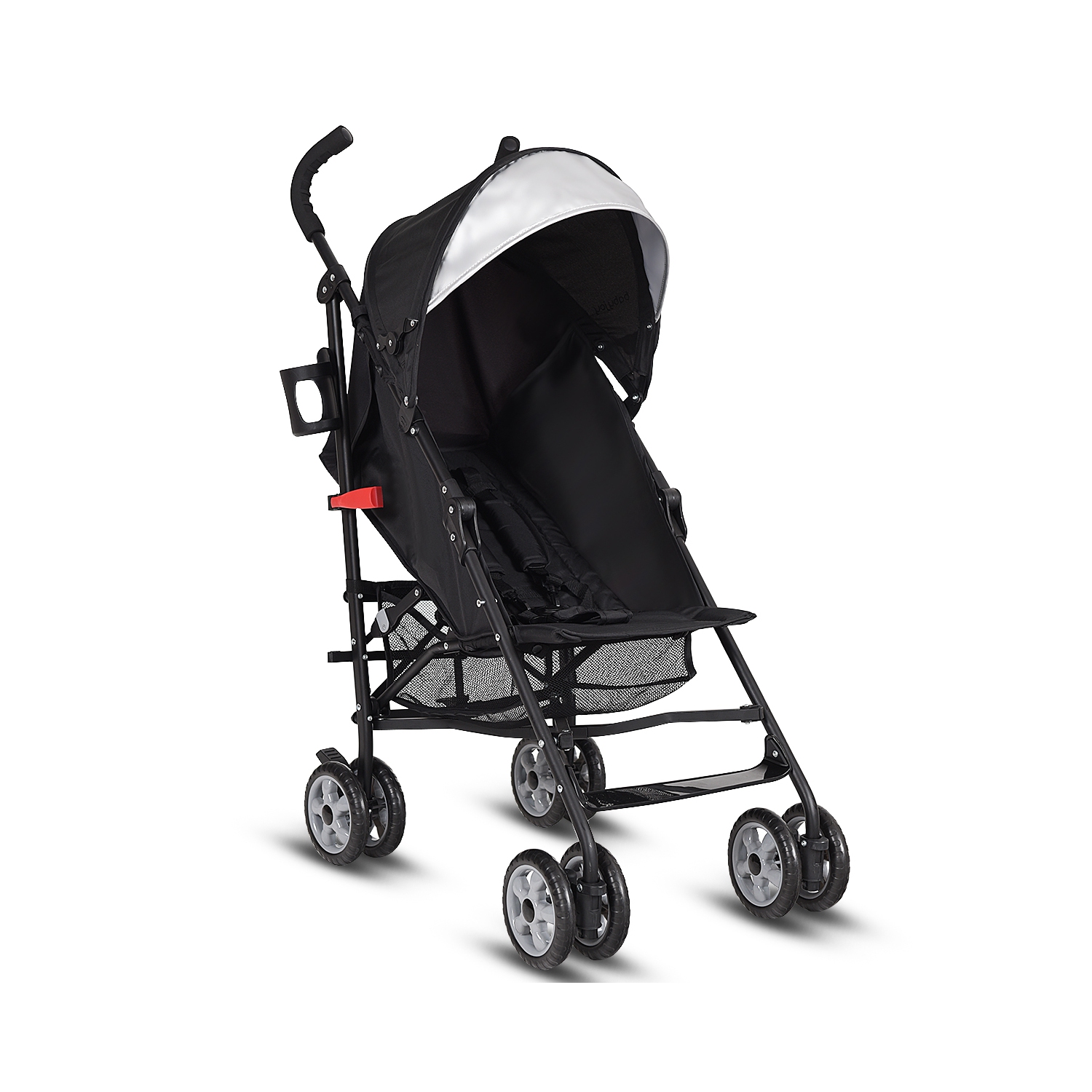 Topbuy Lightweight Foldable Baby Stroller Aluminum frame proof UV canopy