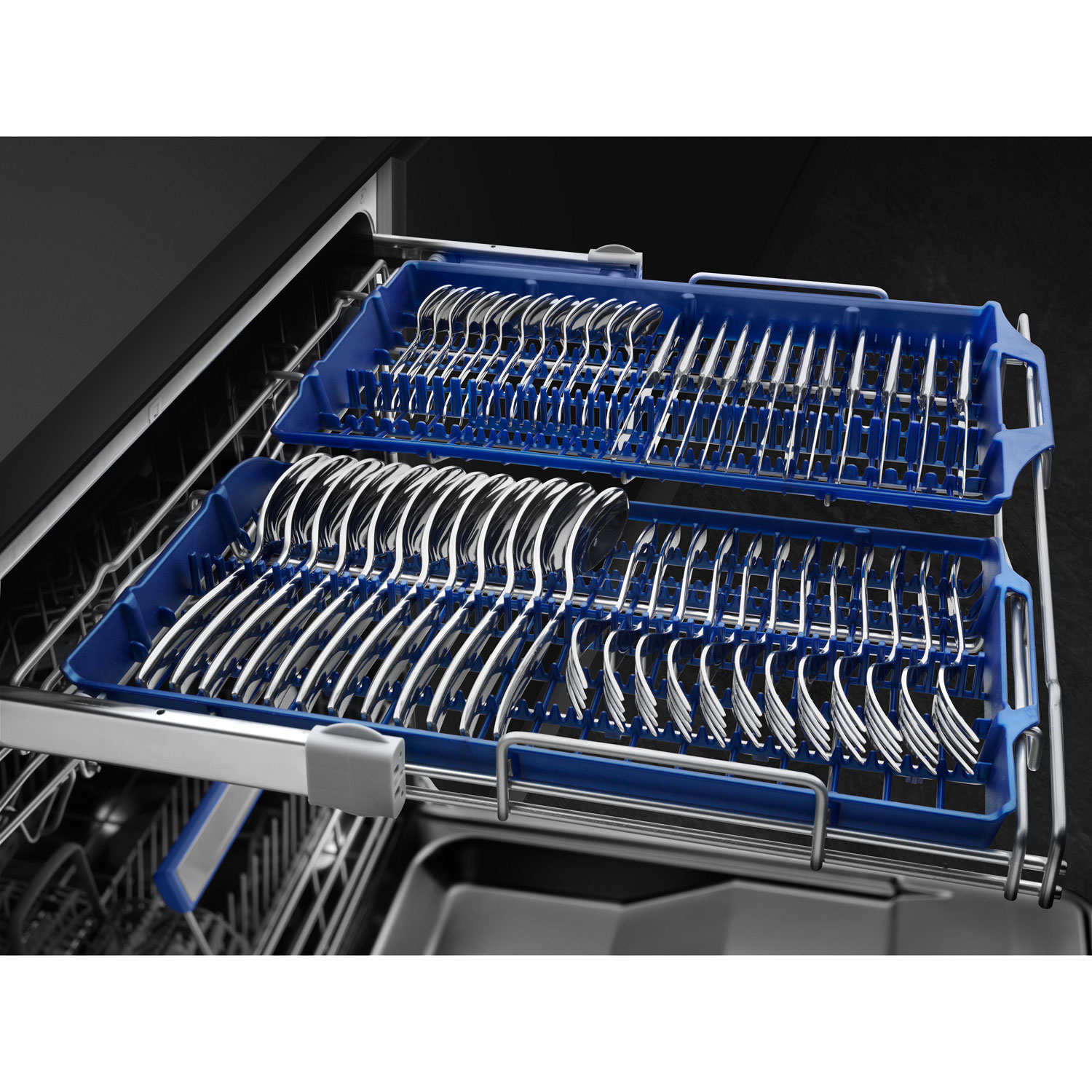 Smeg 24" 48dB Built-In Dishwasher with Third Rack - Black