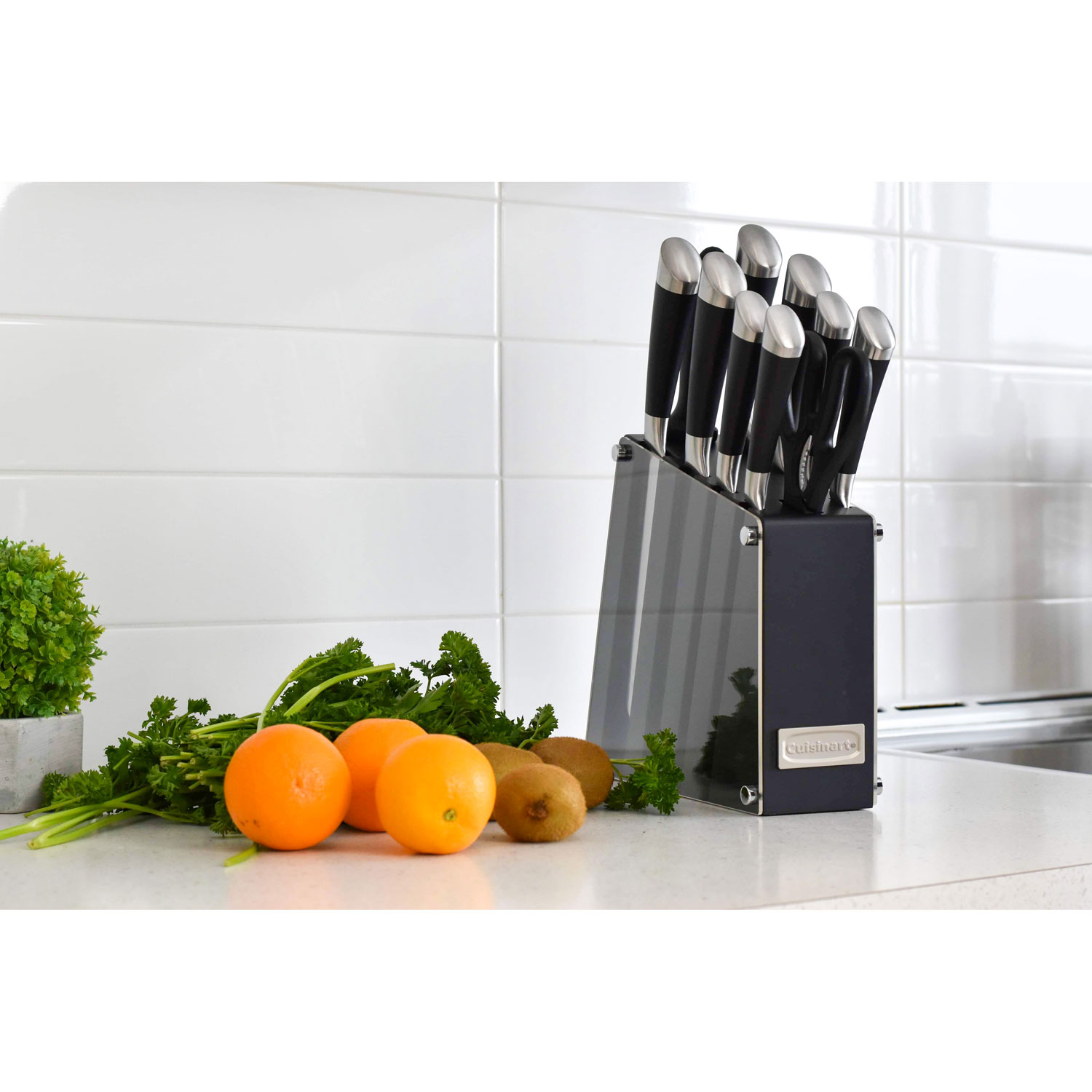 Cuisinart Arista Collection 11-Piece Assorted Color Block Cutlery Knife Set  C77SS-11P - The Home Depot