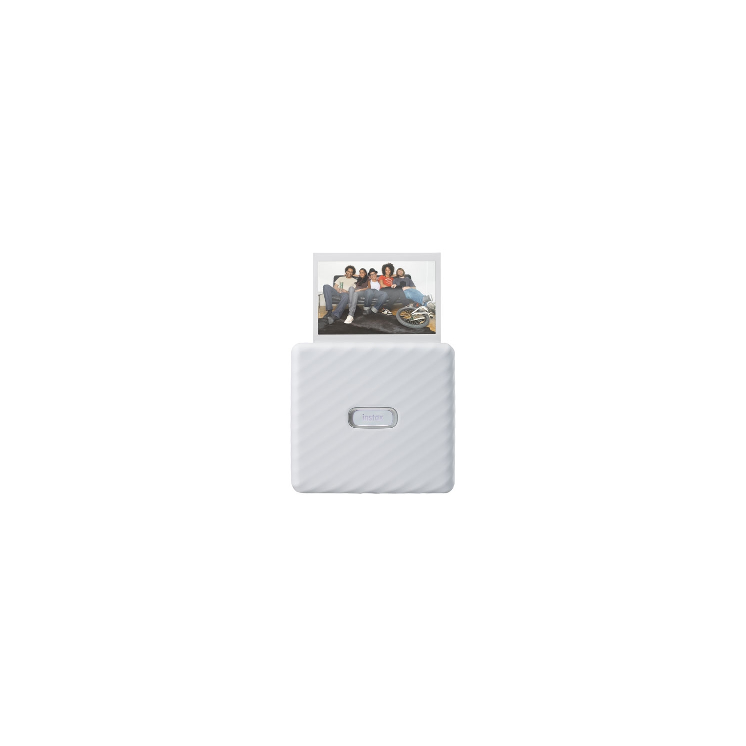 Fujifilm Instax Link Wide Smartphone Printer - Ash White - Open Box