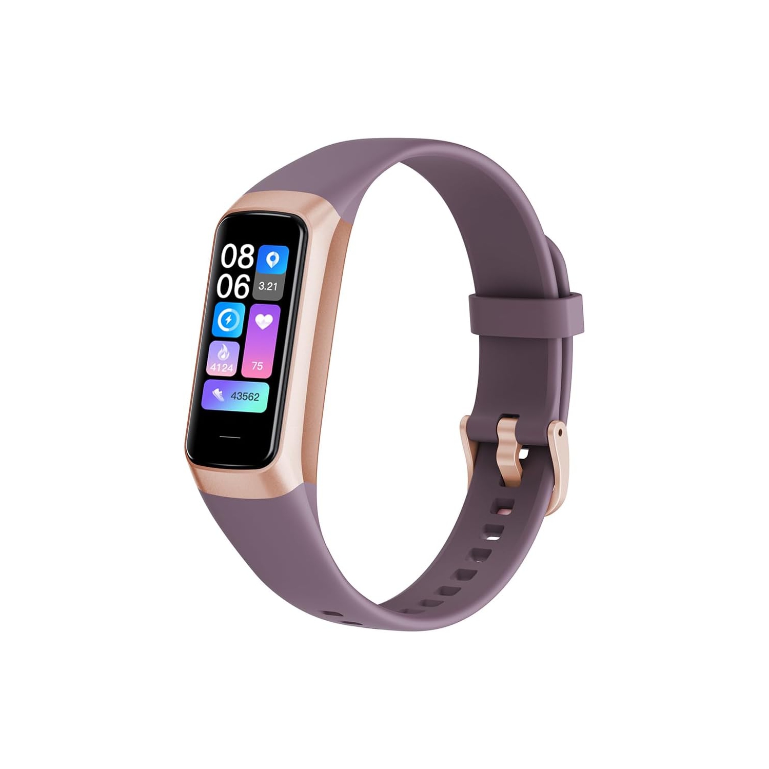 Moniteur d'activité et de fréquence cardiaque, montre intelligente, bracelet sport avec moniteur de sommeil, compteur de calories, podomètre et