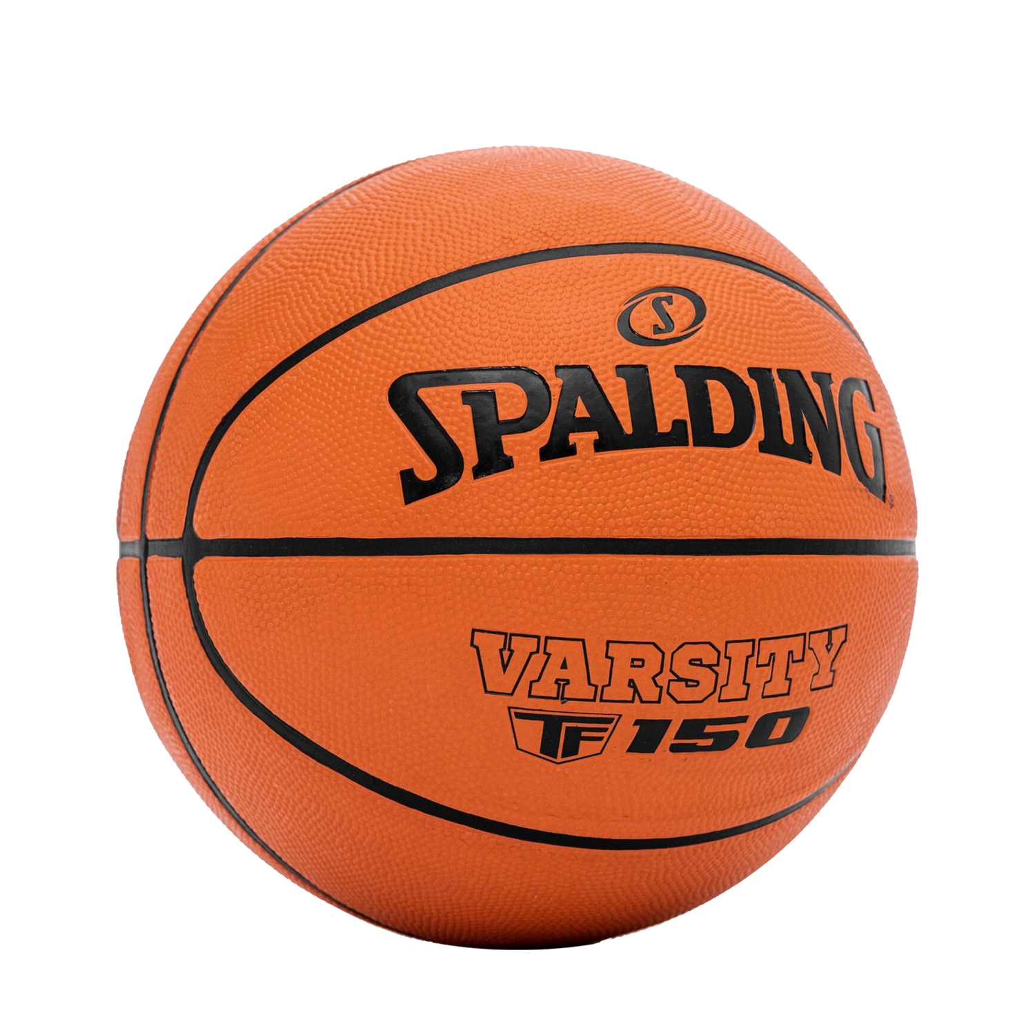 Spalding Varsity TF-150 Basketball Caoutchouc - Ballon de Basket d'Intérieur & d'Extérieur, Taille Intermédiaire 6