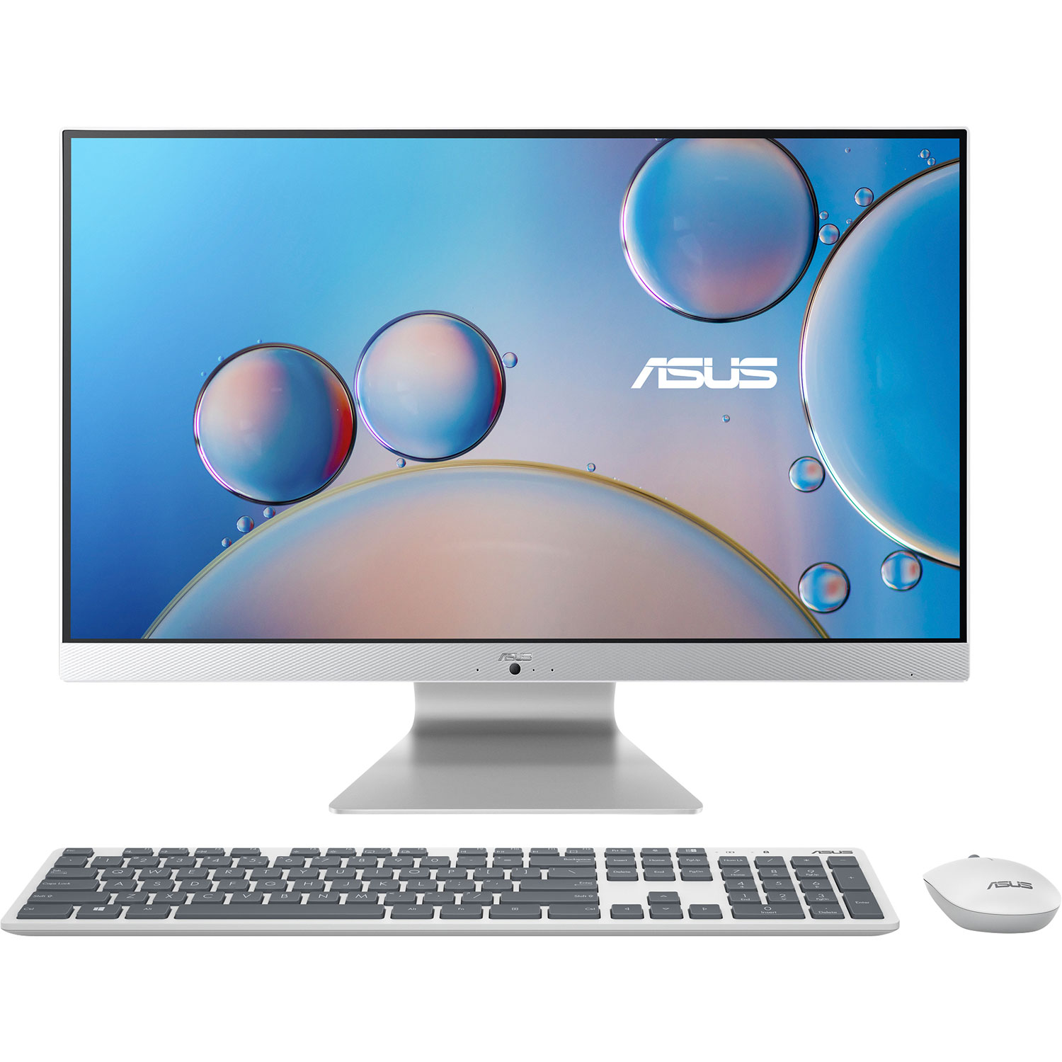 ASUS M3700 27" All-in-One PC - White (AMD Ryzen 5 5625U/1TB HDD/256GB SSD/16GB RAM) - Only at Best Buy
