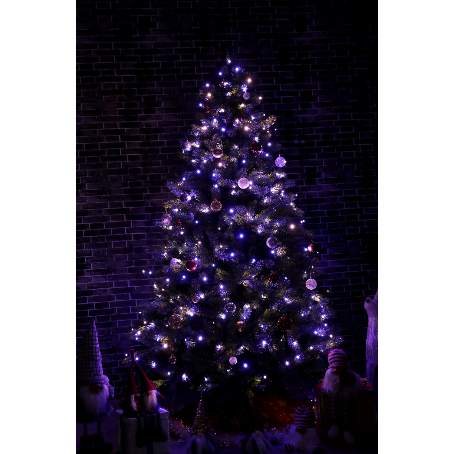 Hi-Line Gift Ltd Multi-Function Timed String Lights - 200 RGB LEDs with Remote