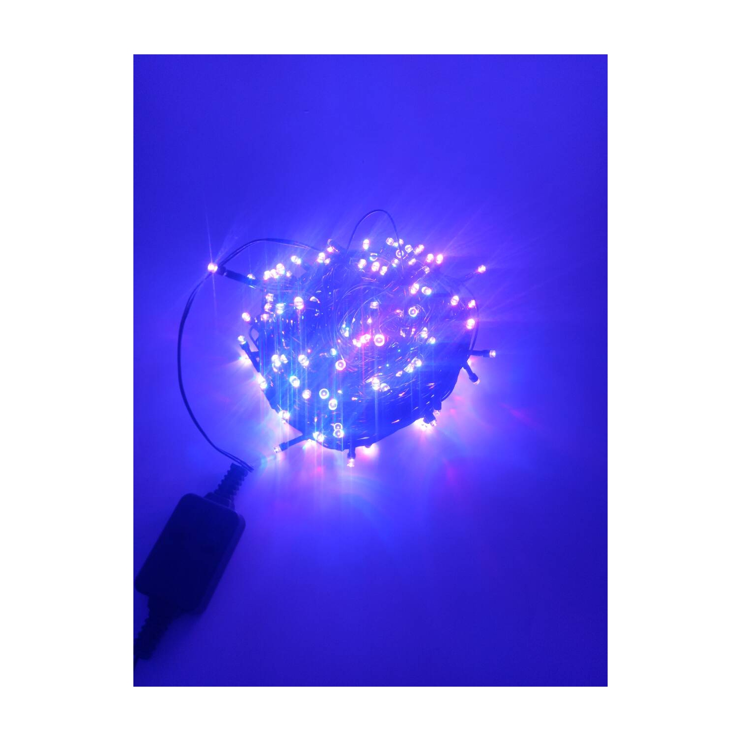 Hi-Line Gift Ltd Multi-Function Timed String Lights - 200 RGB LEDs with Remote