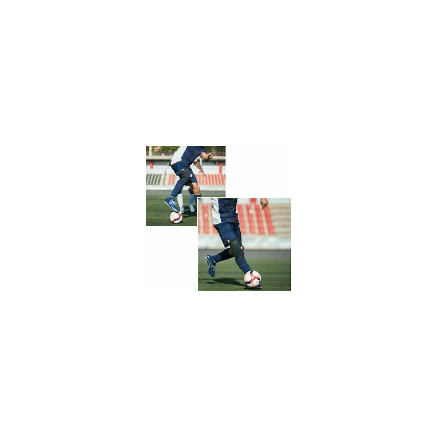 Hinged Double Metal Knee Brace Support Adjustable Size Arthritis For Sports Gym