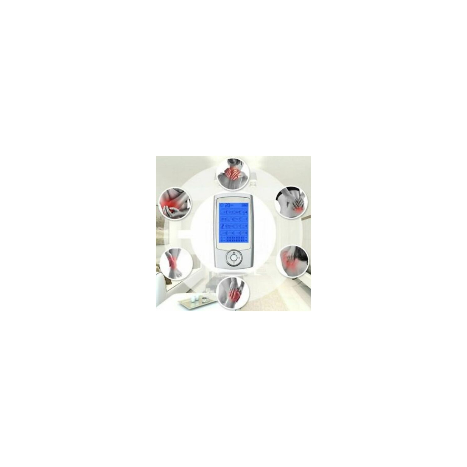 Pain Relief Tens Electrotherapy Machine Muscle Stimulater Electric Shock Therapy