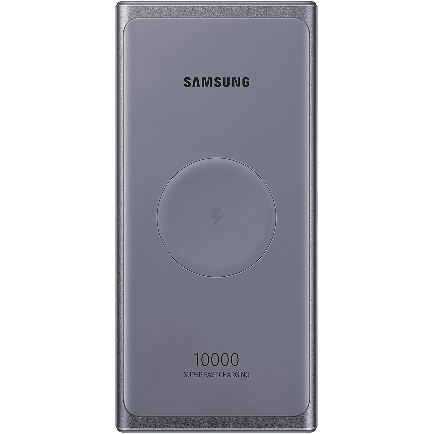 SAMSUNG 10,000 mAh Super Fast 25W Portable Wireless Charger Charger Battery Pack USB-C, Silver
