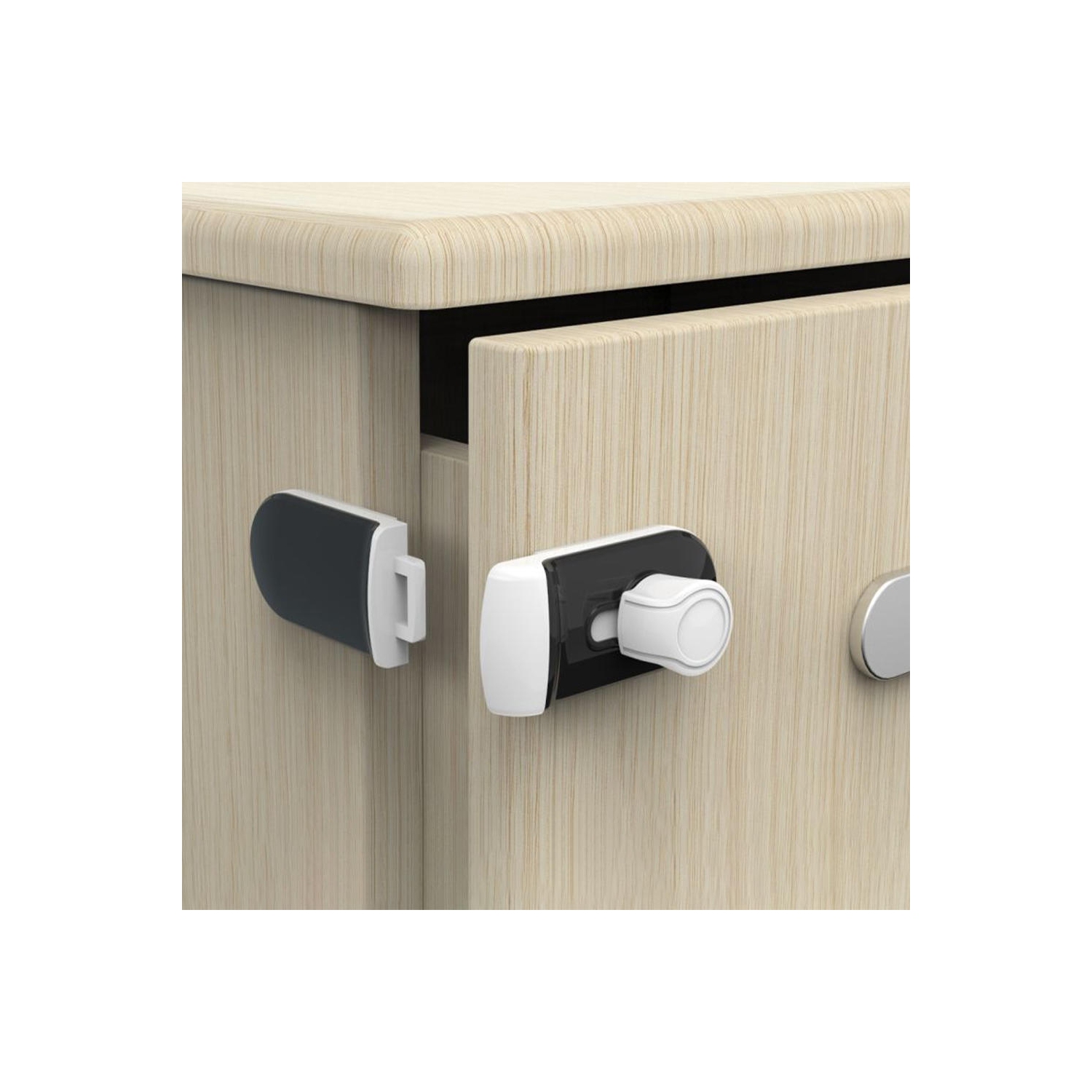 22pcs Eco-friendly Material Baby Safety Kit For Bedroom with Drawer Right-angle Lock,Safety Plug Cover and PVC Corner Protector