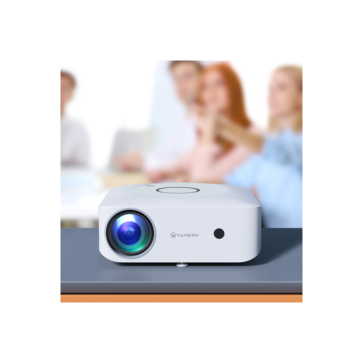 Bundle - Vankyo Leisure 530W Wireless Native 1080P Full HD Projector with Bonus 100-inch Screen