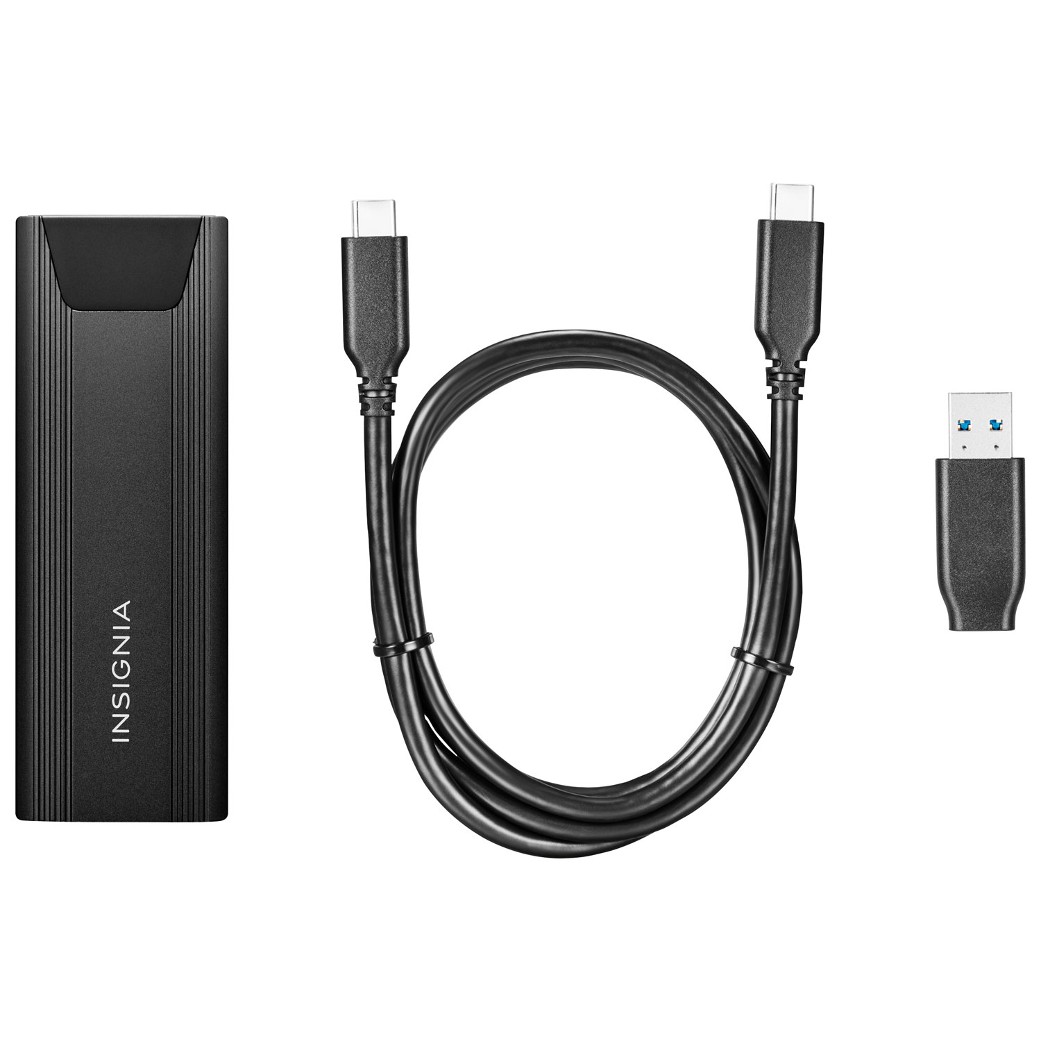 Insignia M.2 NVMe To USB-C SSD Enclosure - Only at Best Buy