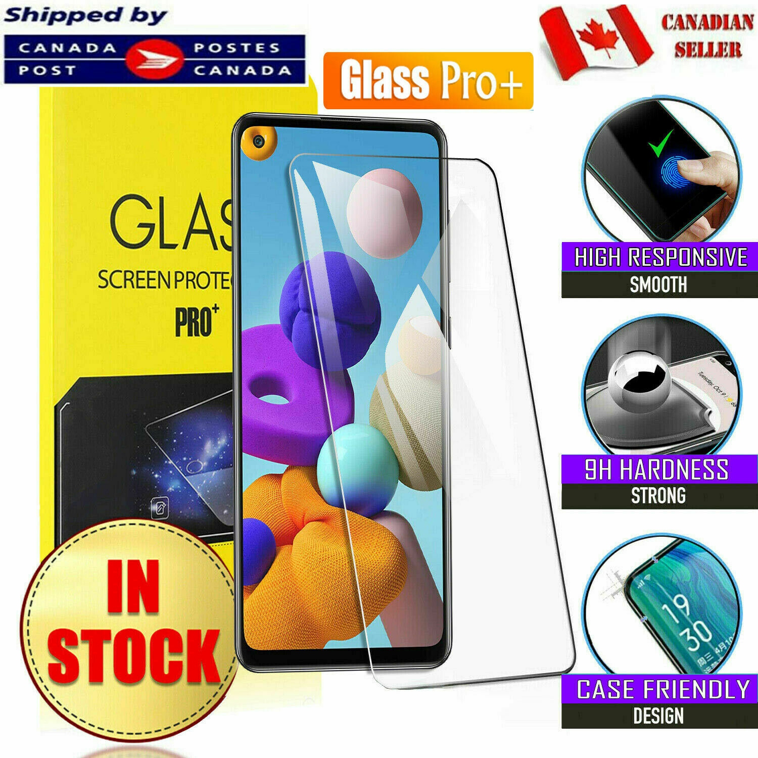(KeeGuard) Pour Samsung S22 Premium Protecteur d'écran en verre trempé + Protecteur d'objectif