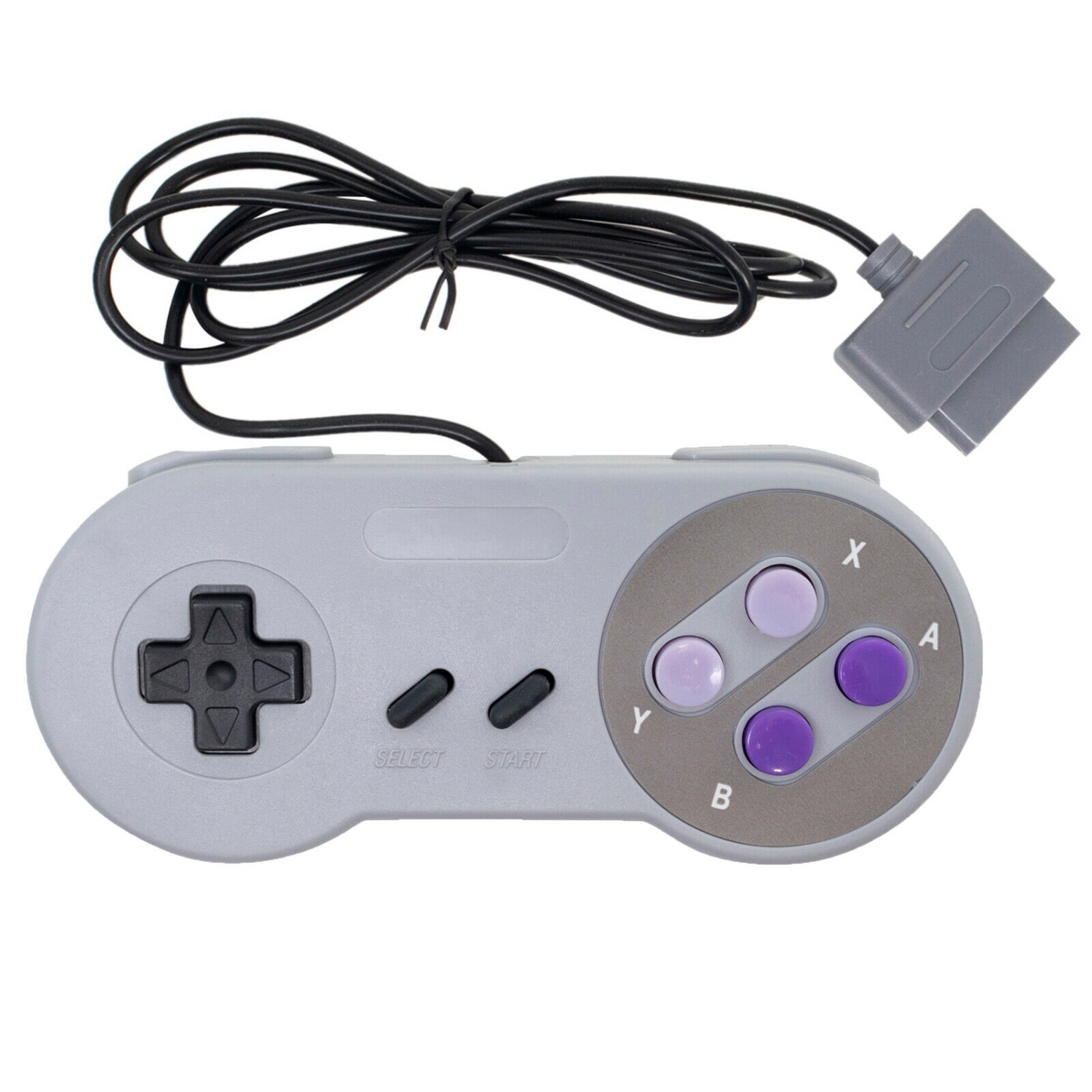 New Wired Controller Gamepad For Nintendo SNES and Super Famicom SFC Console